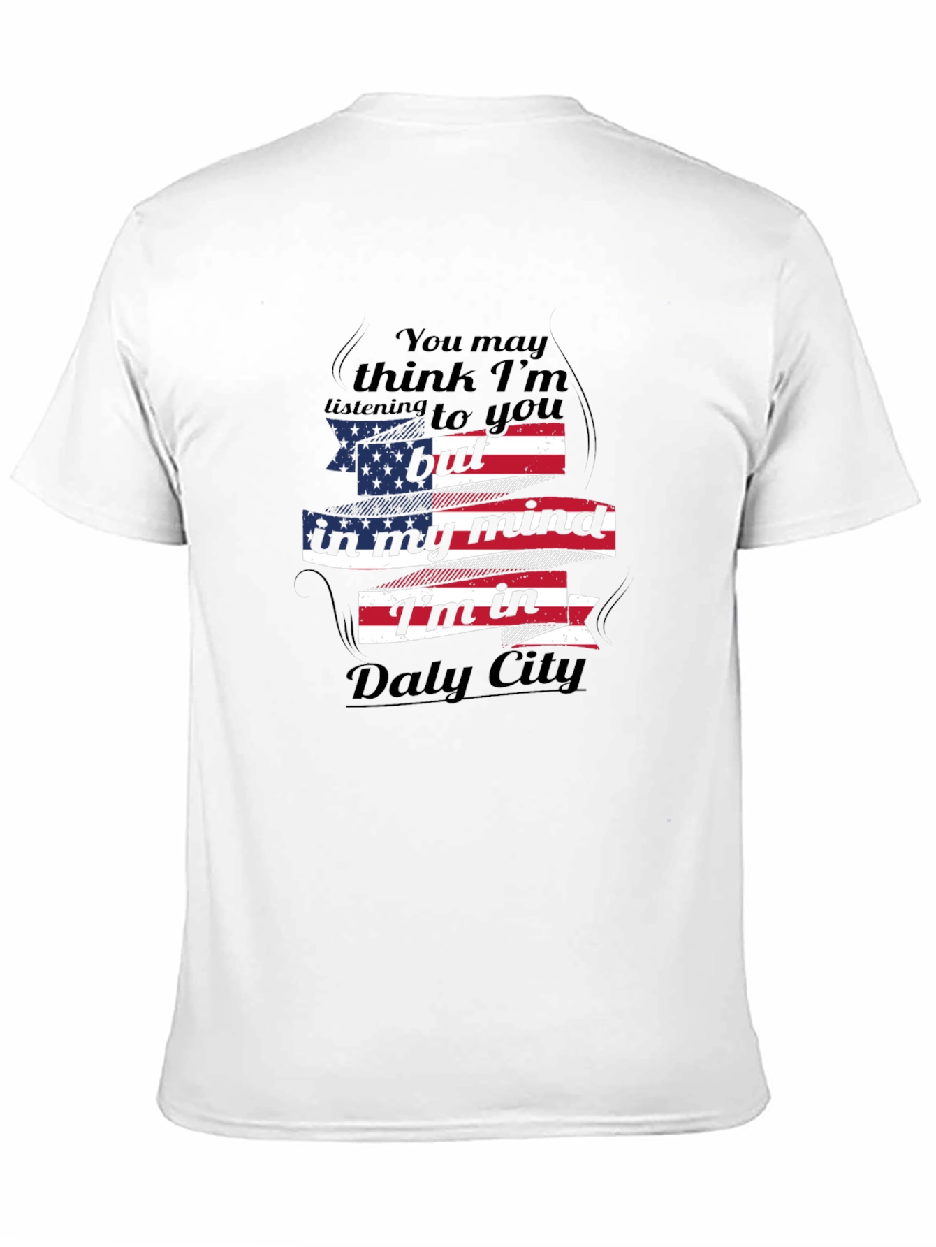 Daly City Mind T-Shirt - Patriotic Tee