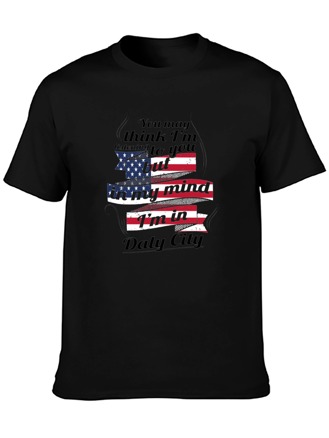 Daly City Mind T-Shirt - Patriotic Tee