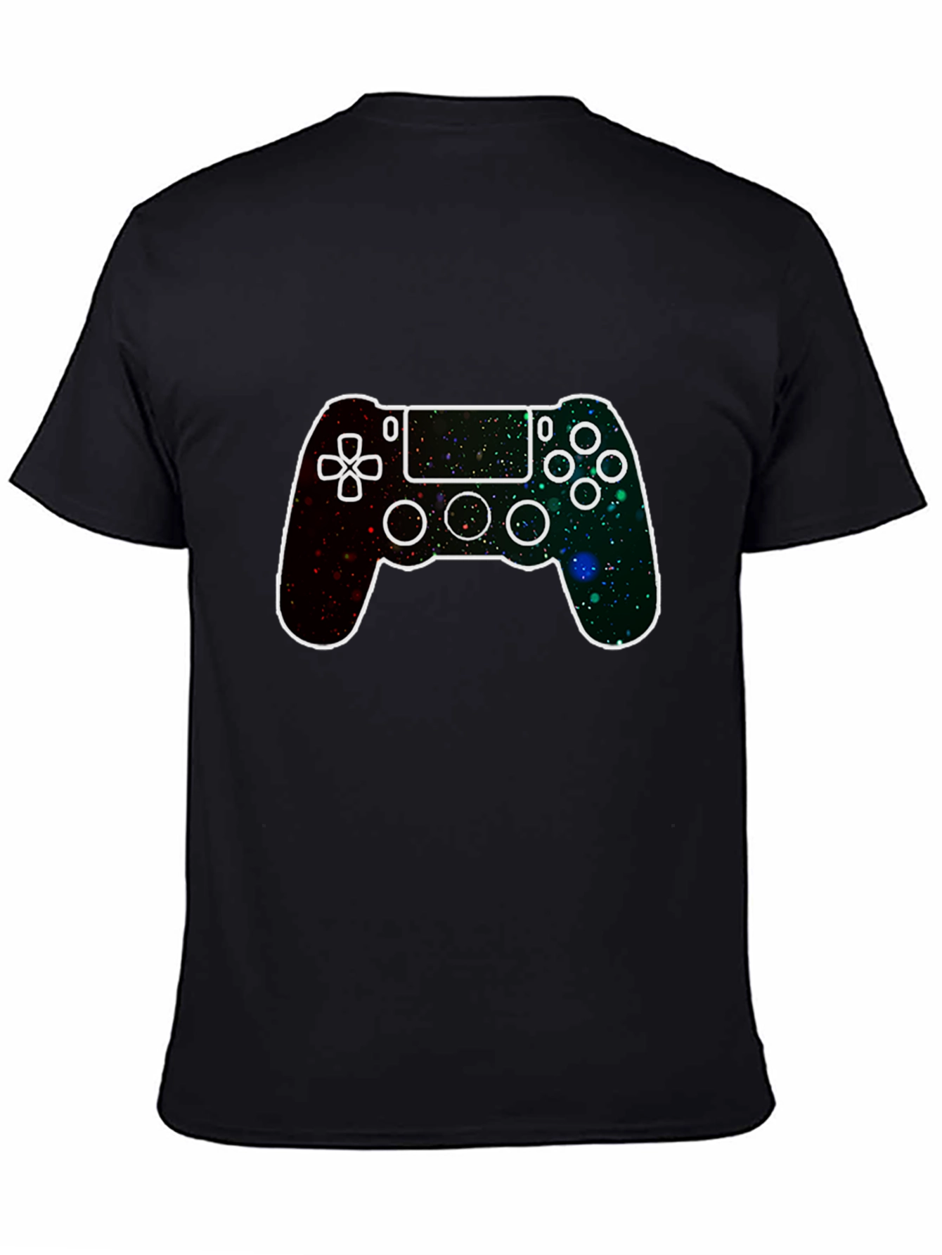 Gaming Galaxy Controller T-Shirt - Black