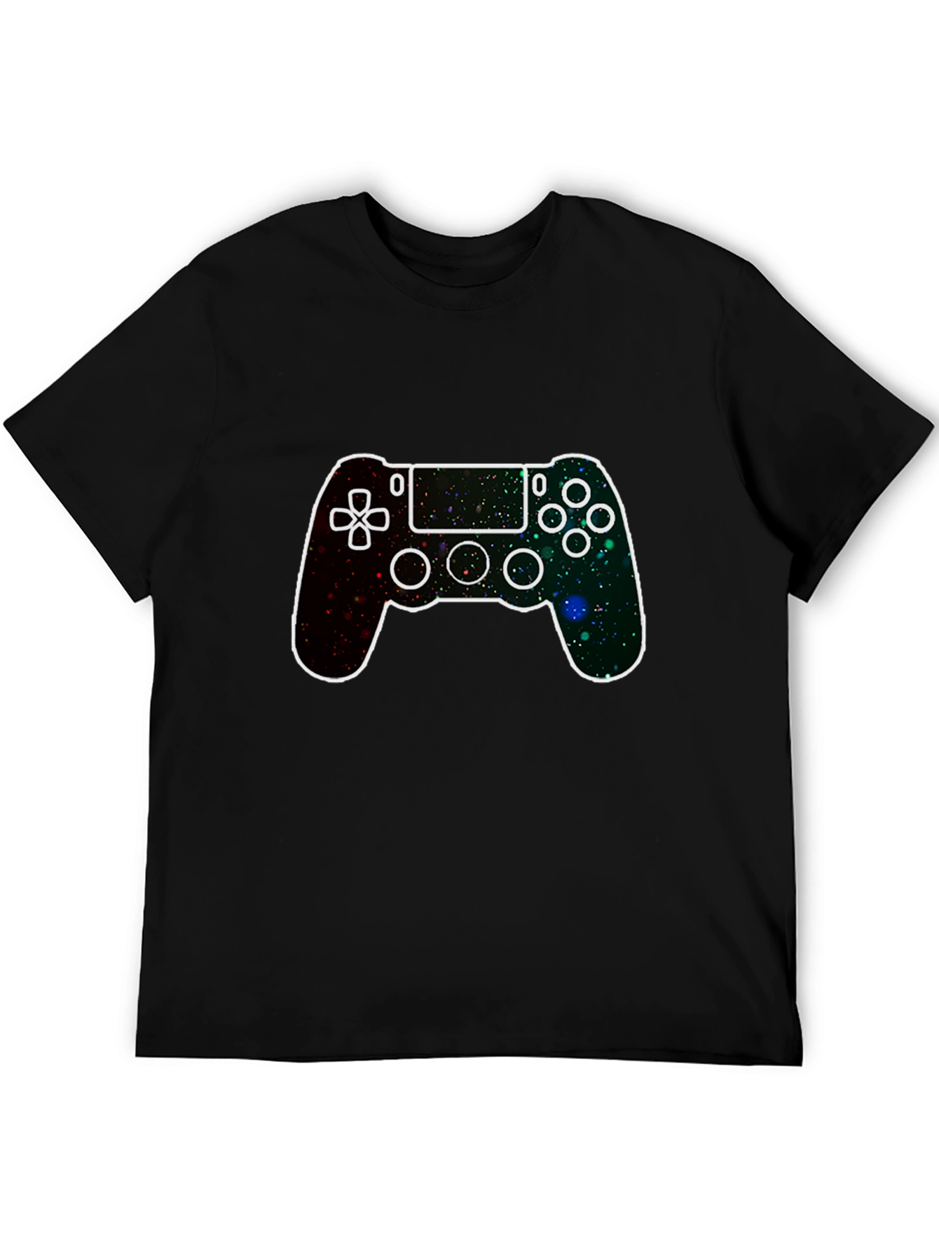 Gaming Galaxy Controller T-Shirt - Black