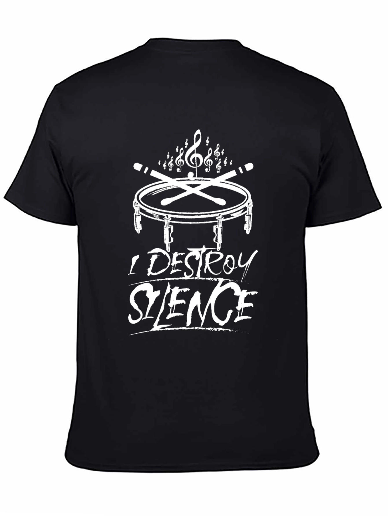 Destroy Silence Drummer T-Shirt