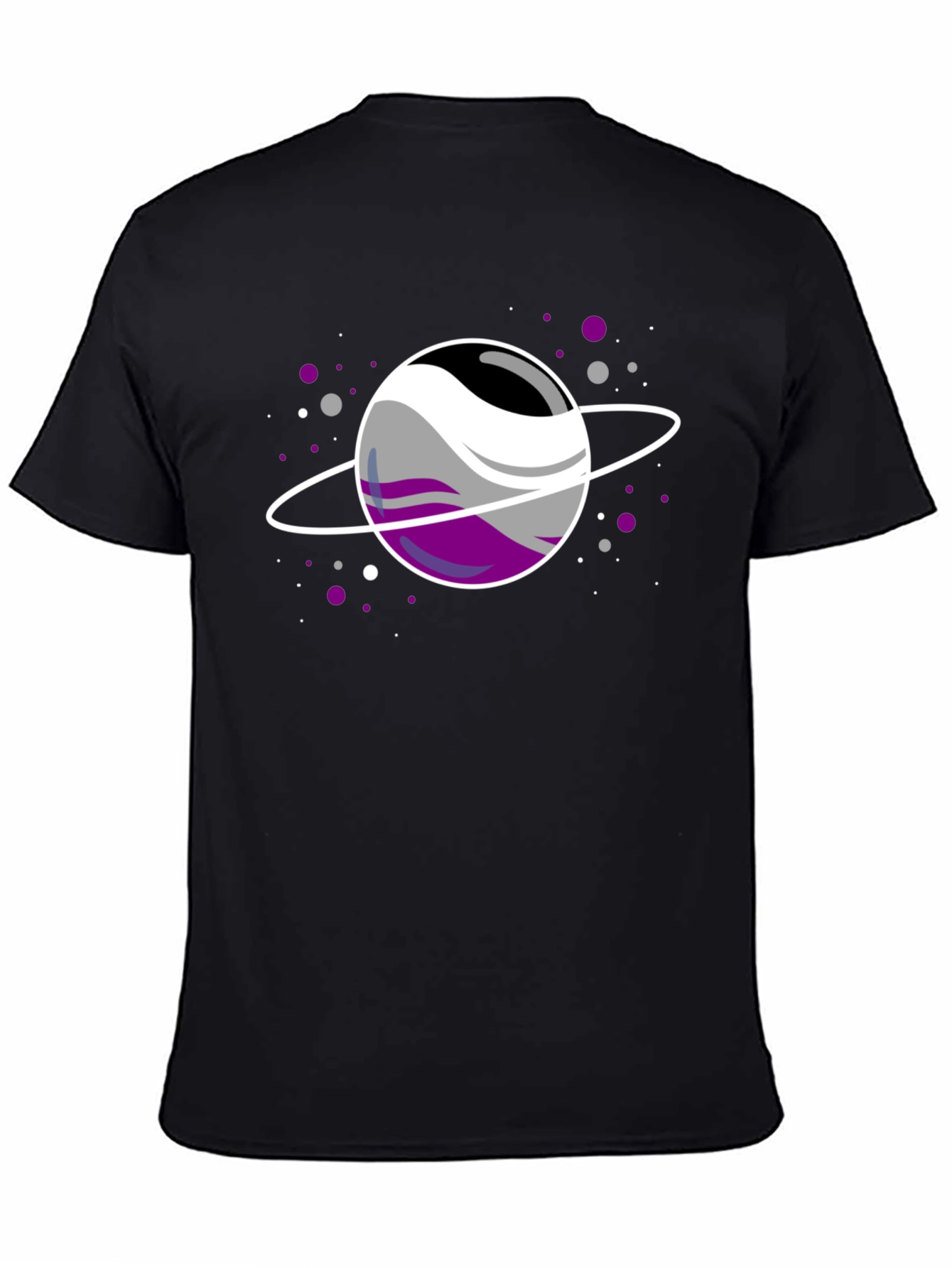 Ace Pride Planet Black T-Shirt