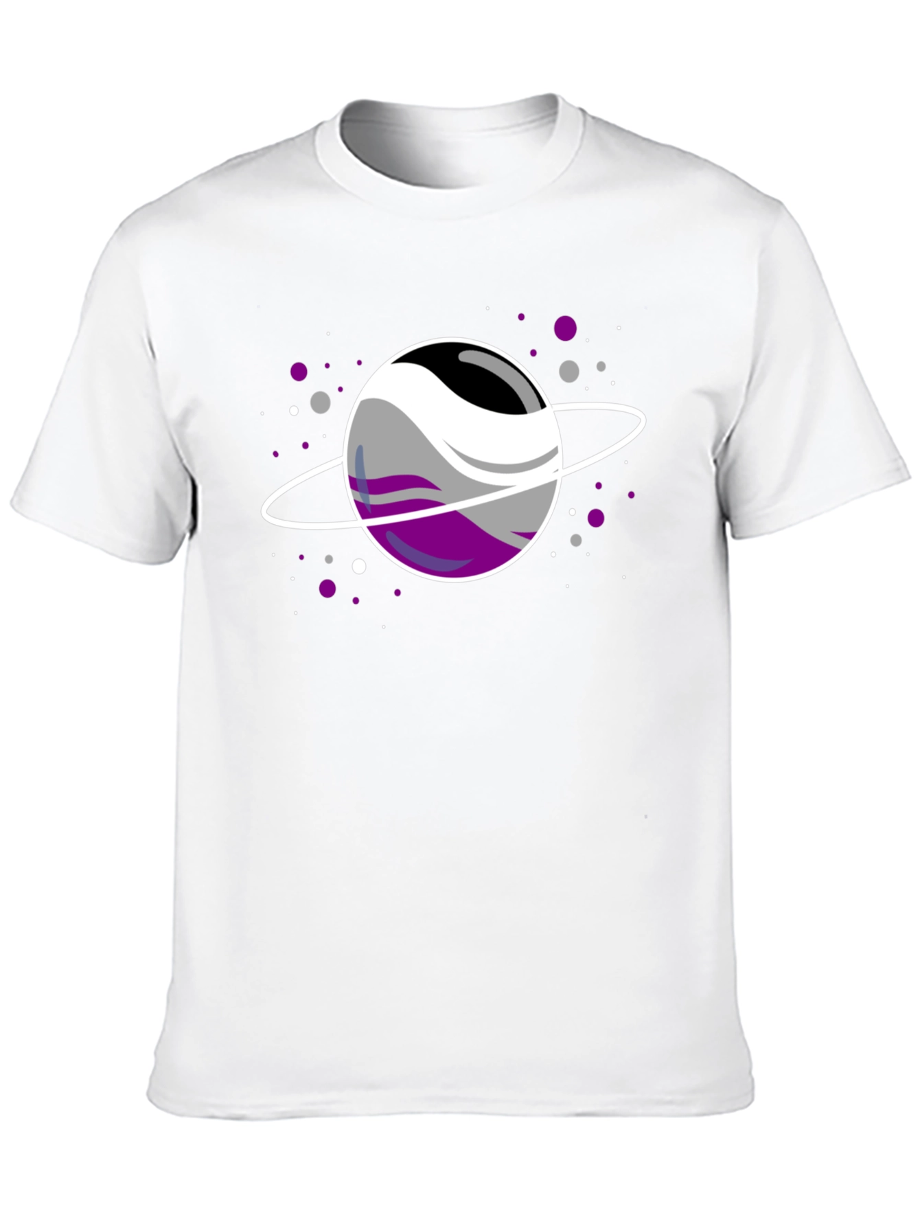 Ace Pride Planet Black T-Shirt