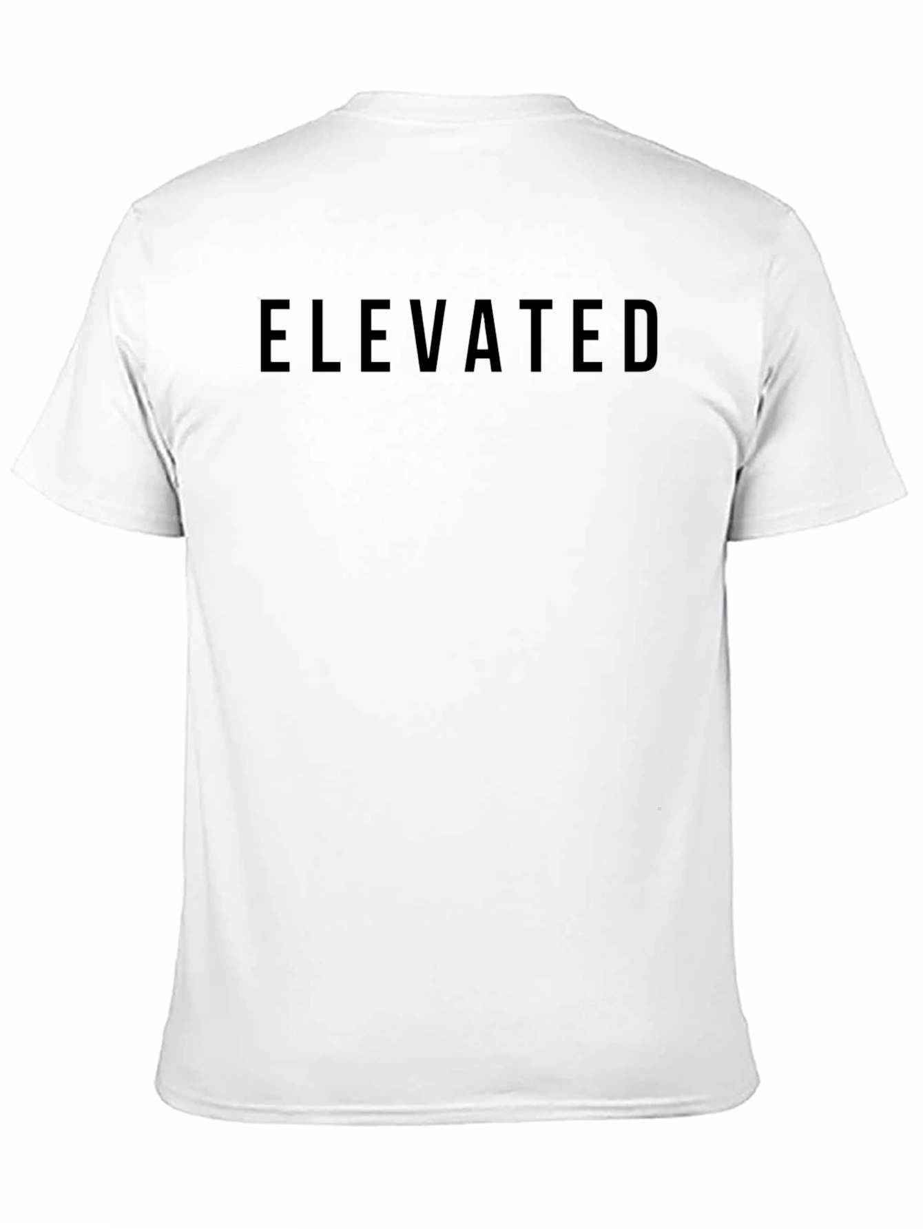 Elevated Black Graphic Tee - Modern Casual Wear