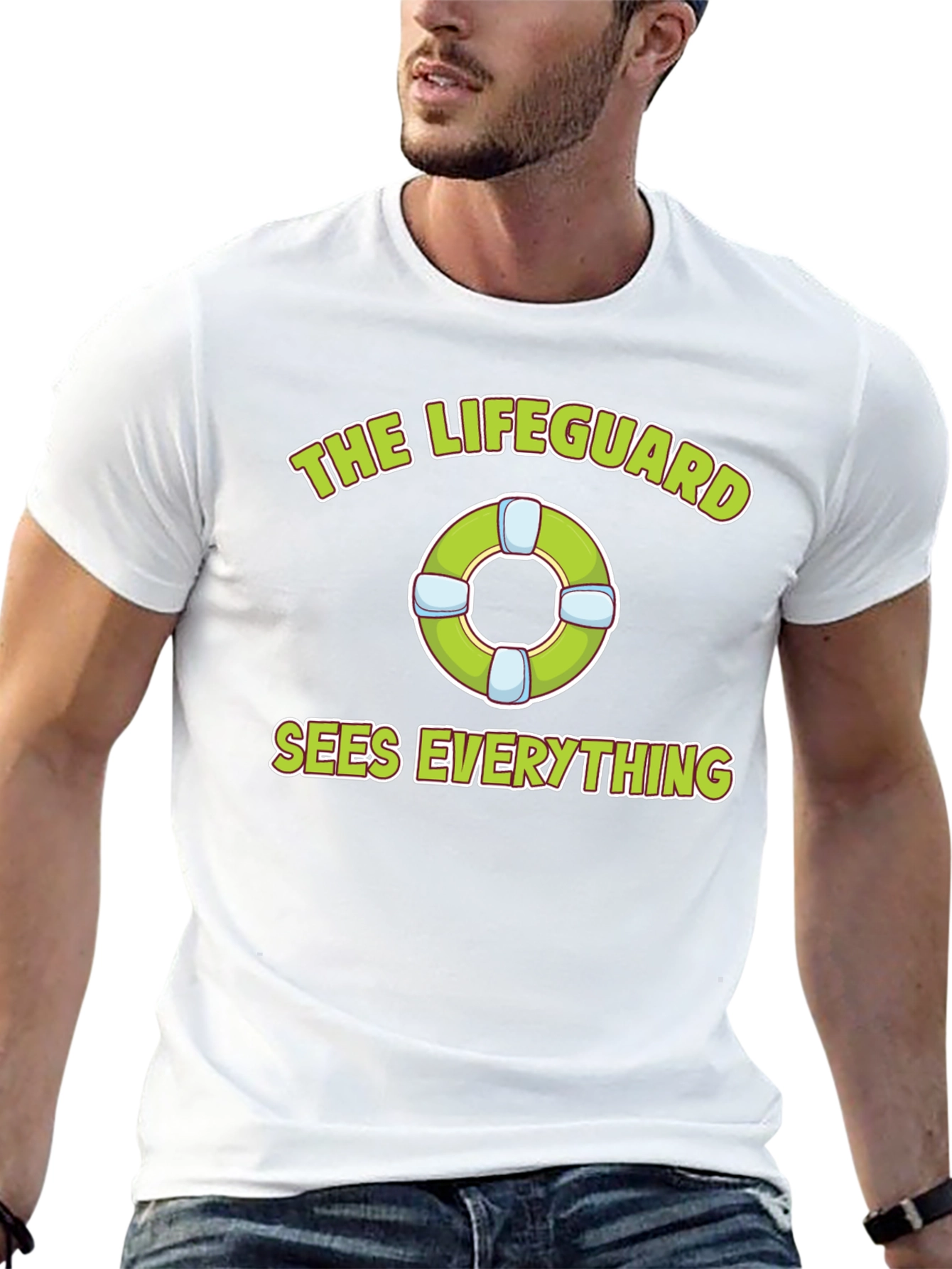 The Lifeguard Sees Everything T-Shirt