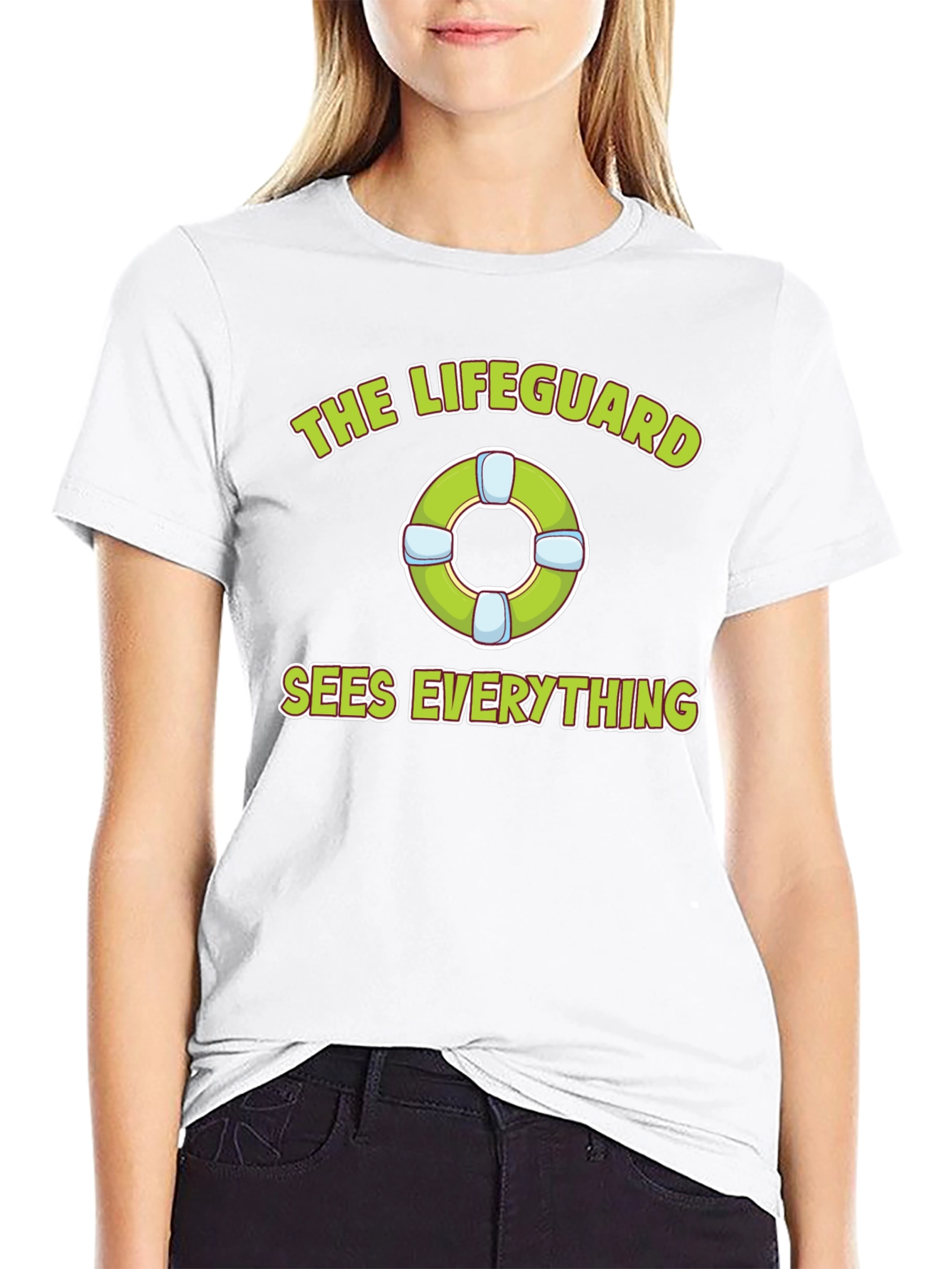 The Lifeguard Sees Everything T-Shirt