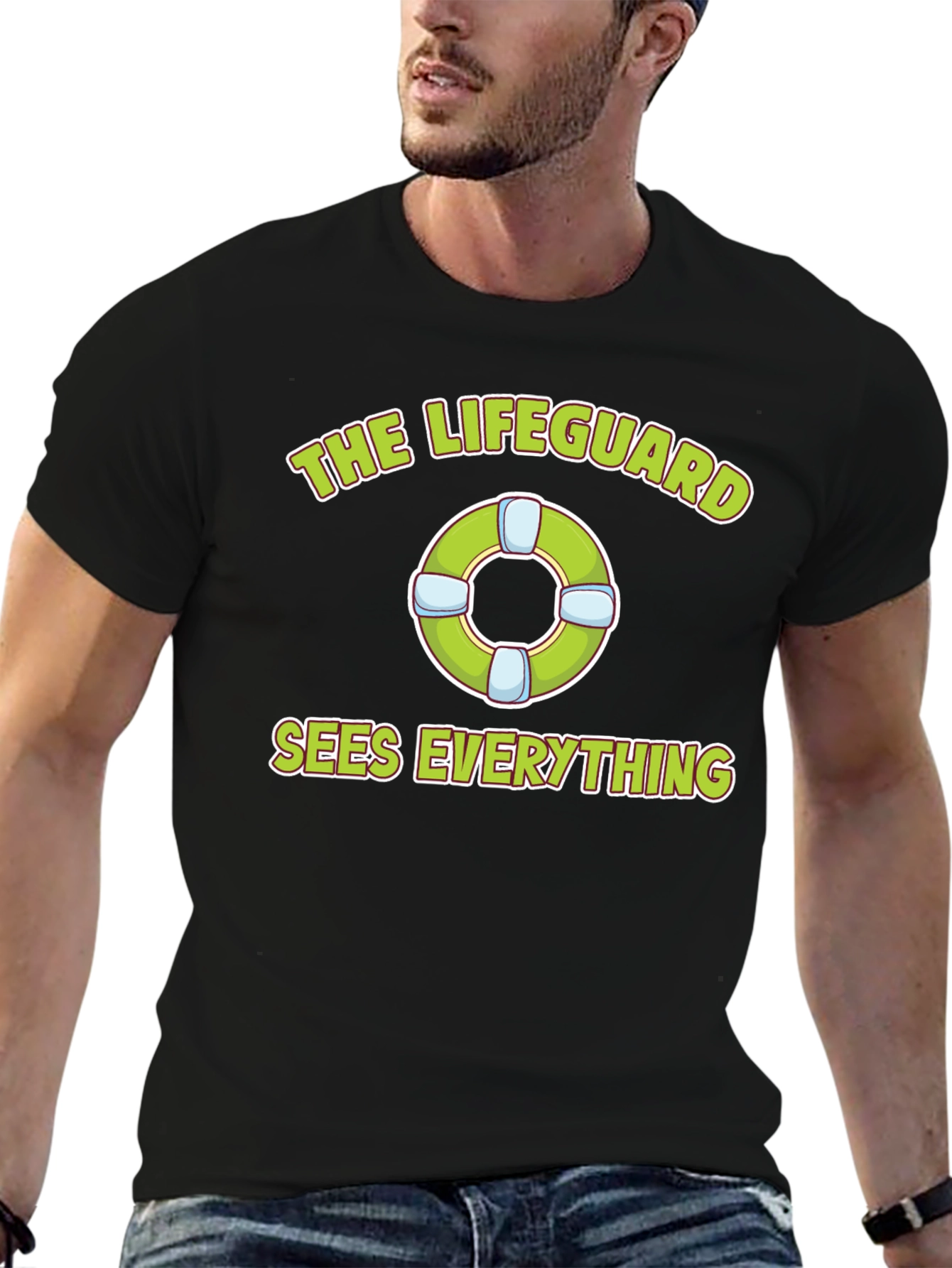 The Lifeguard Sees Everything T-Shirt