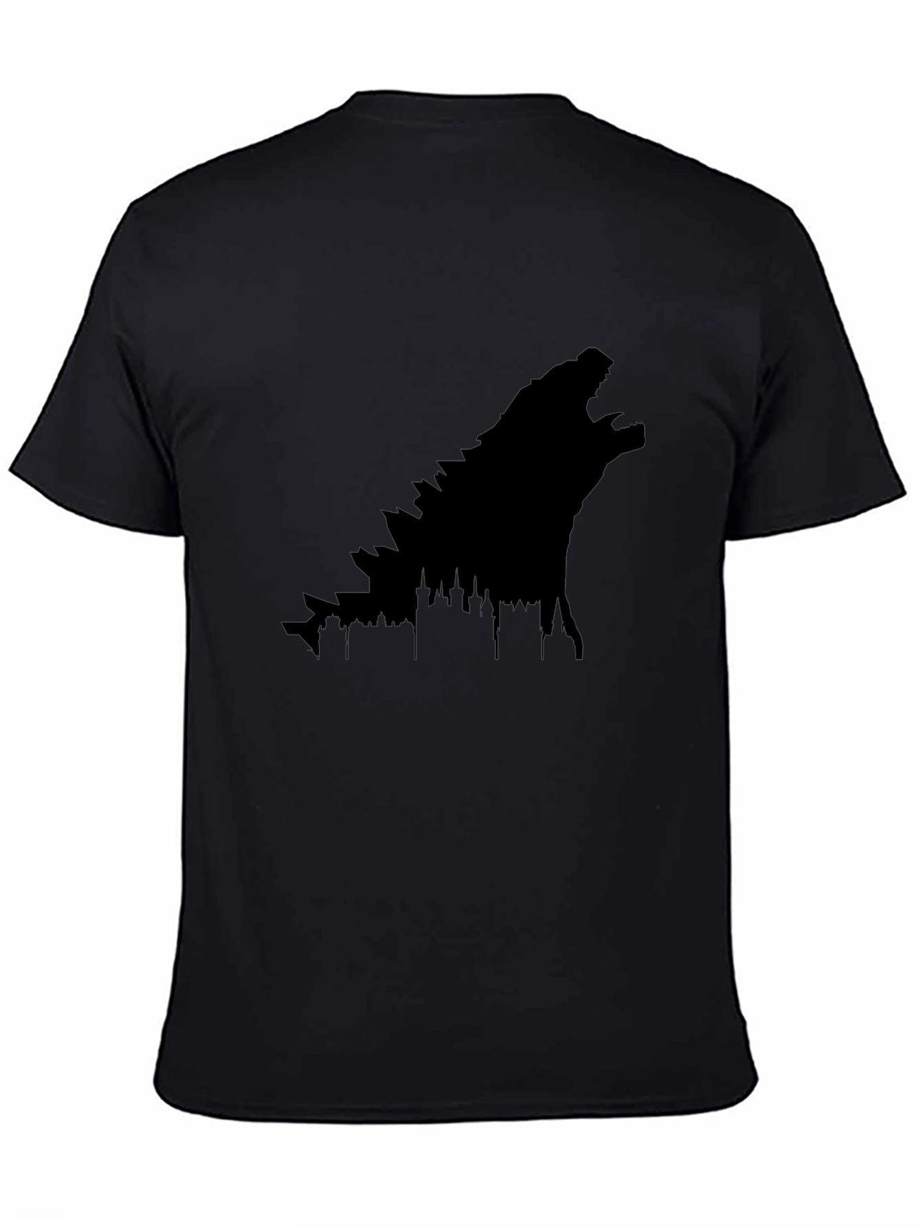 Black Godzilla Howling T-Shirt