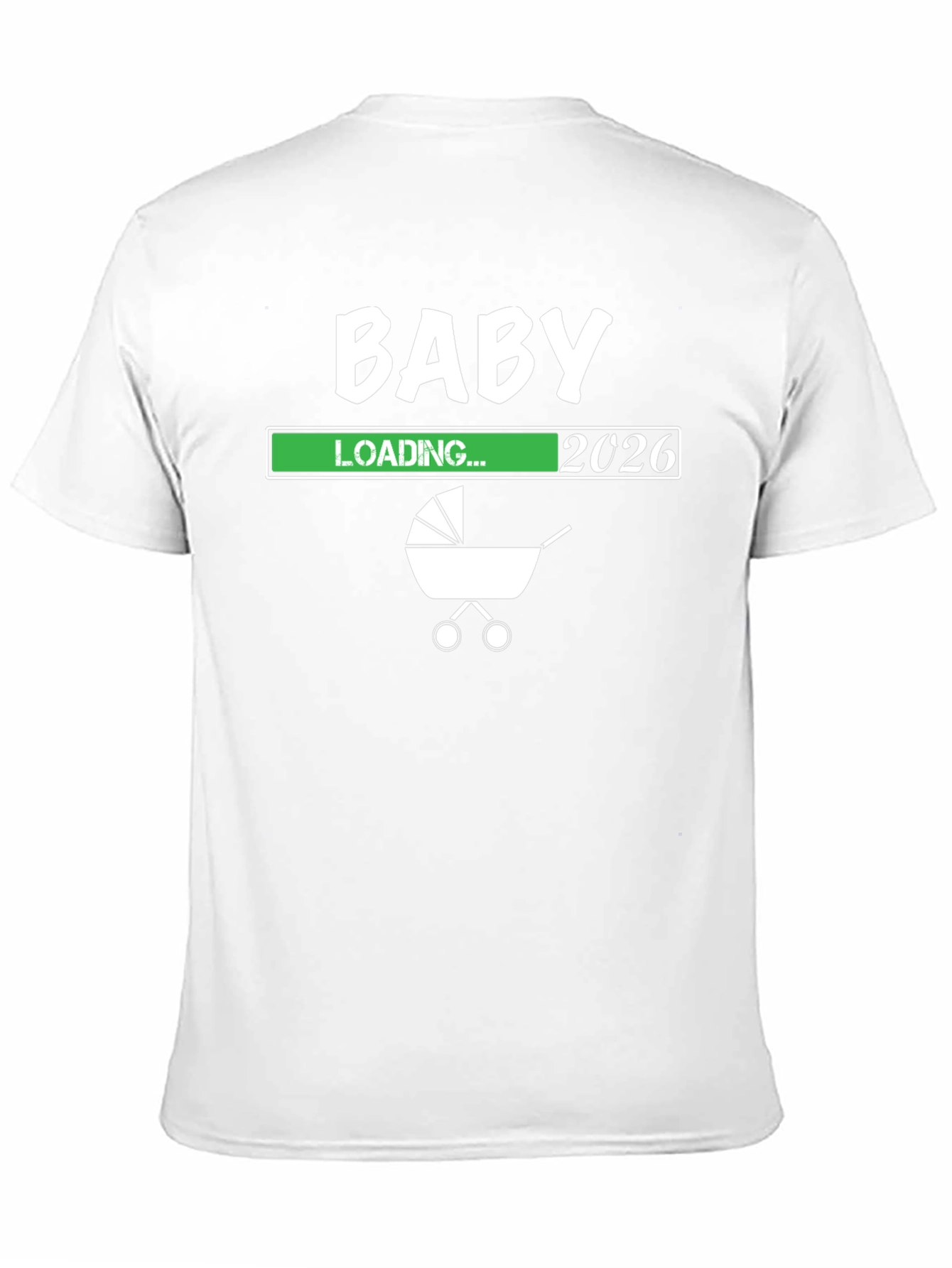 Baby Loading 2026 T-Shirt: New Dad Gift