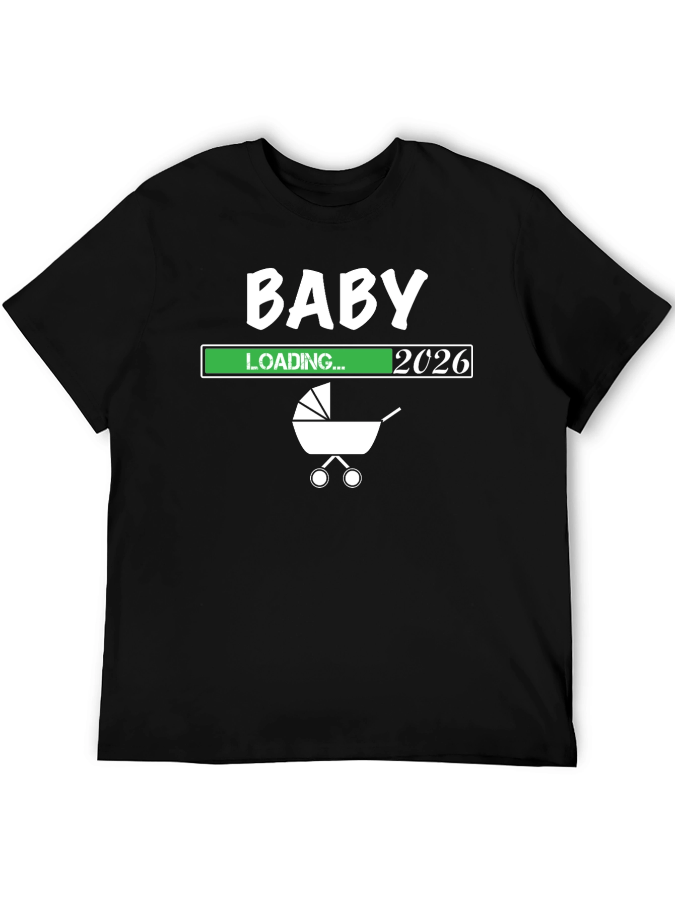 Baby Loading 2026 T-Shirt: New Dad Gift