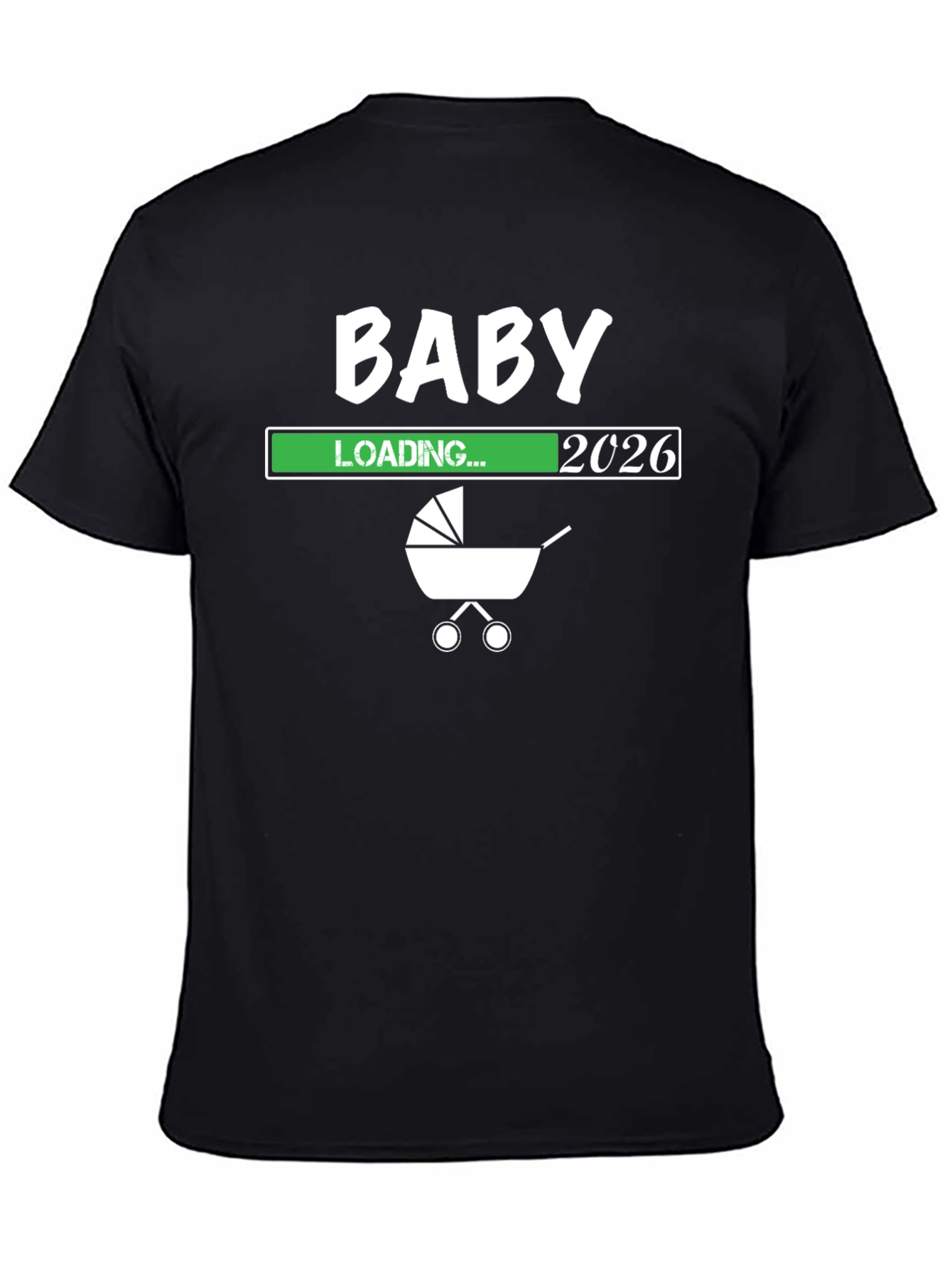 Baby Loading 2026 T-Shirt: New Dad Gift