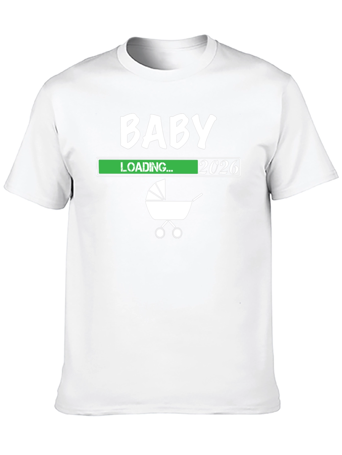 Baby Loading 2026 T-Shirt: New Dad Gift