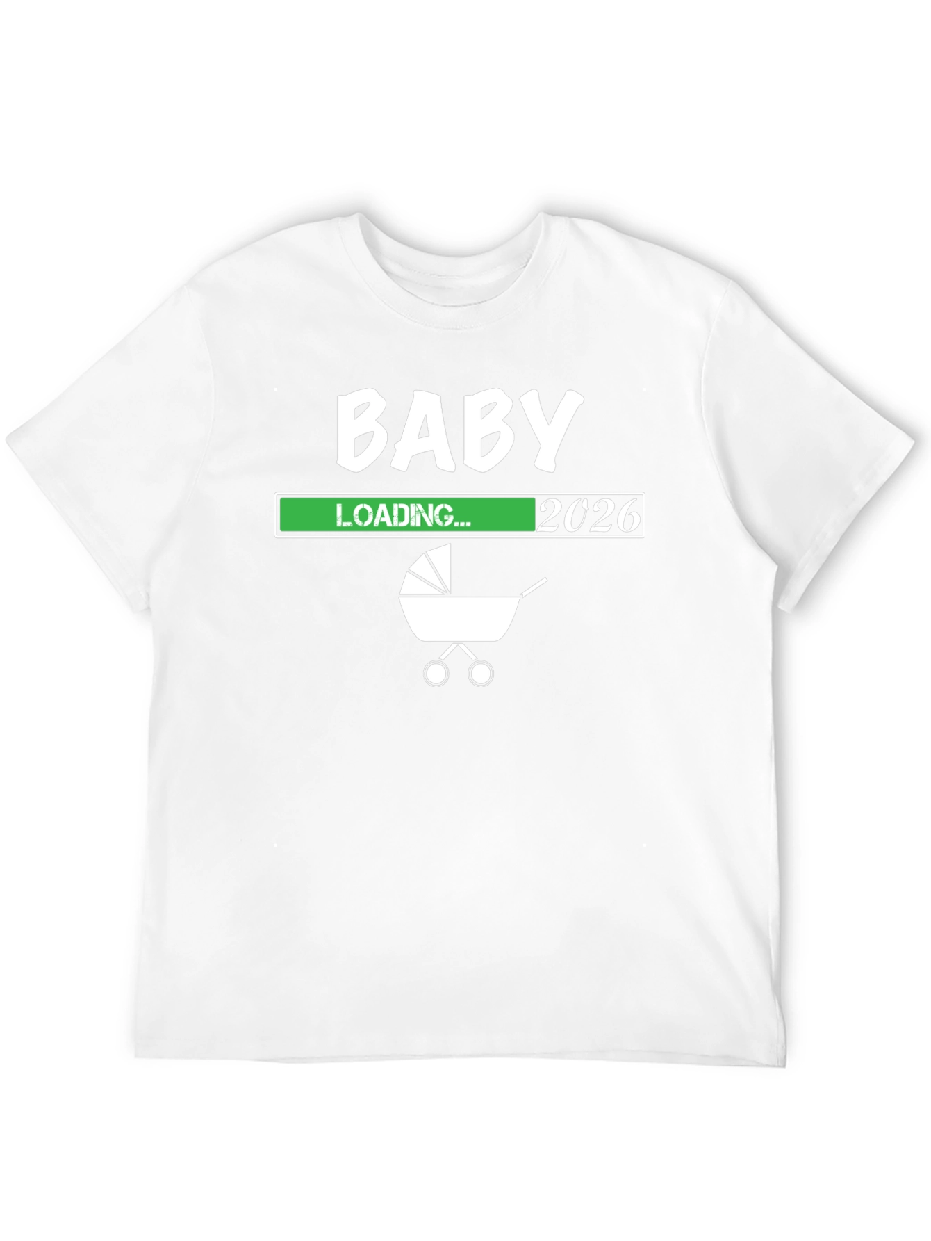 Baby Loading 2026 T-Shirt: New Dad Gift