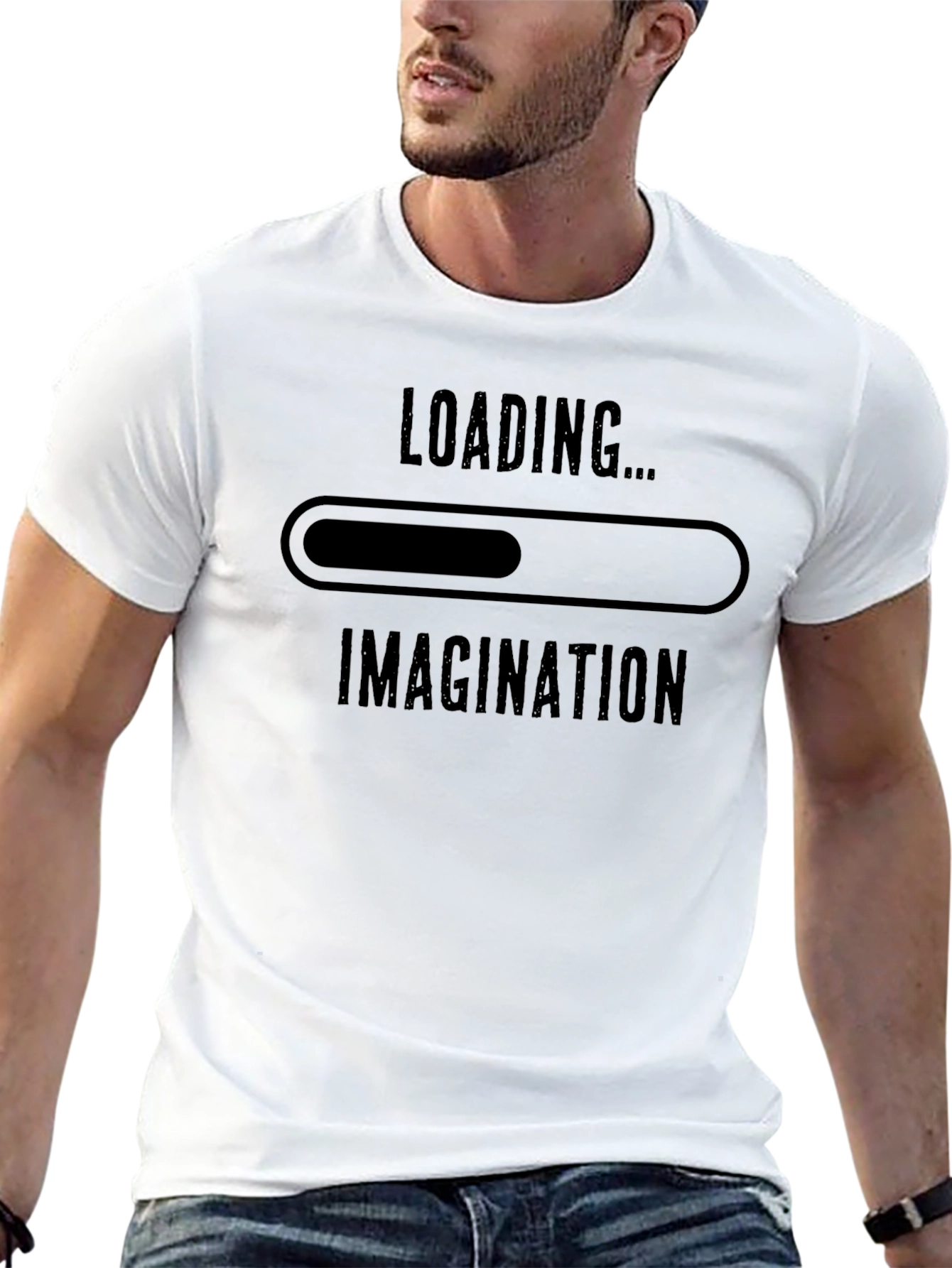 Loading Imagination Graphic T-Shirt
