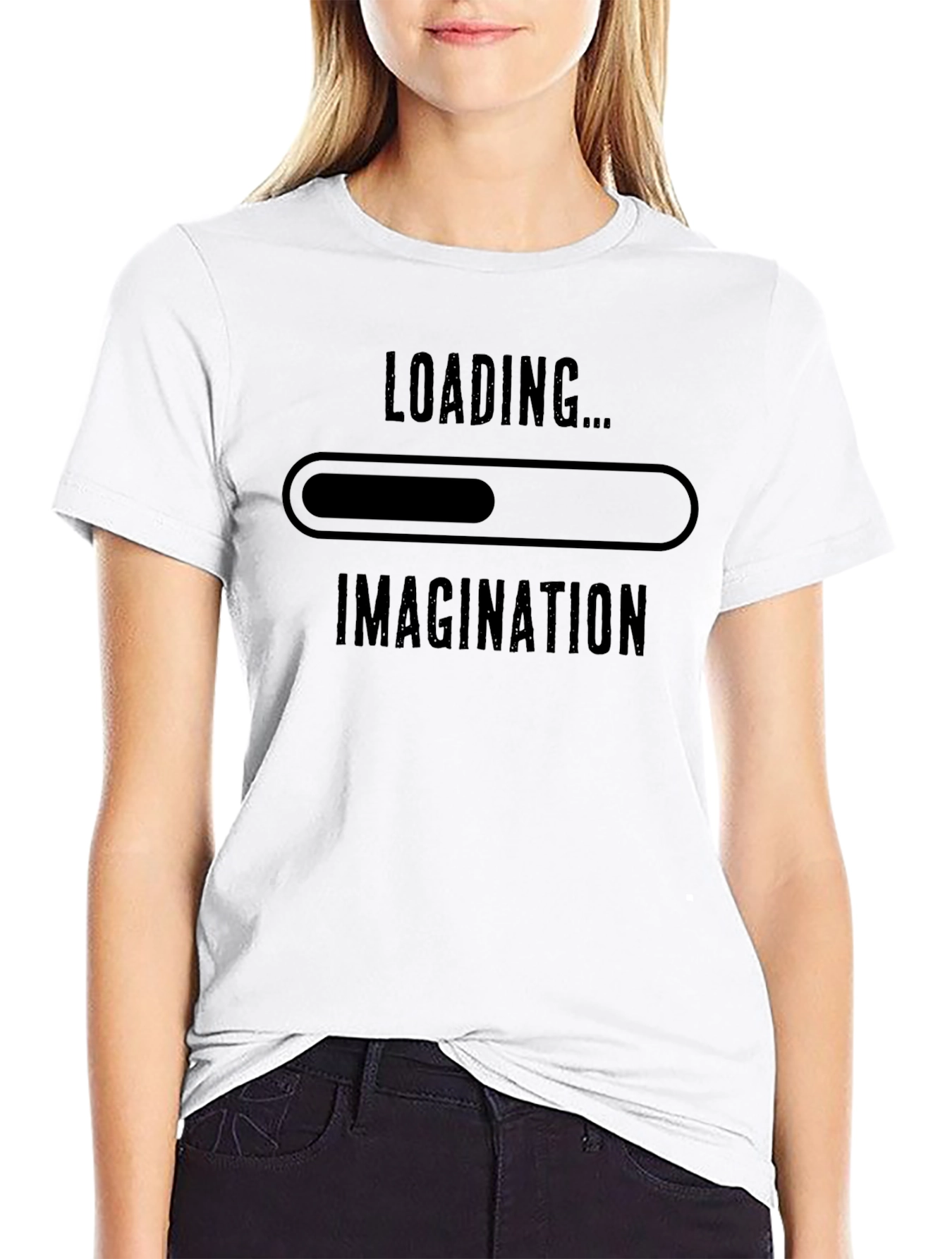 Loading Imagination Graphic T-Shirt