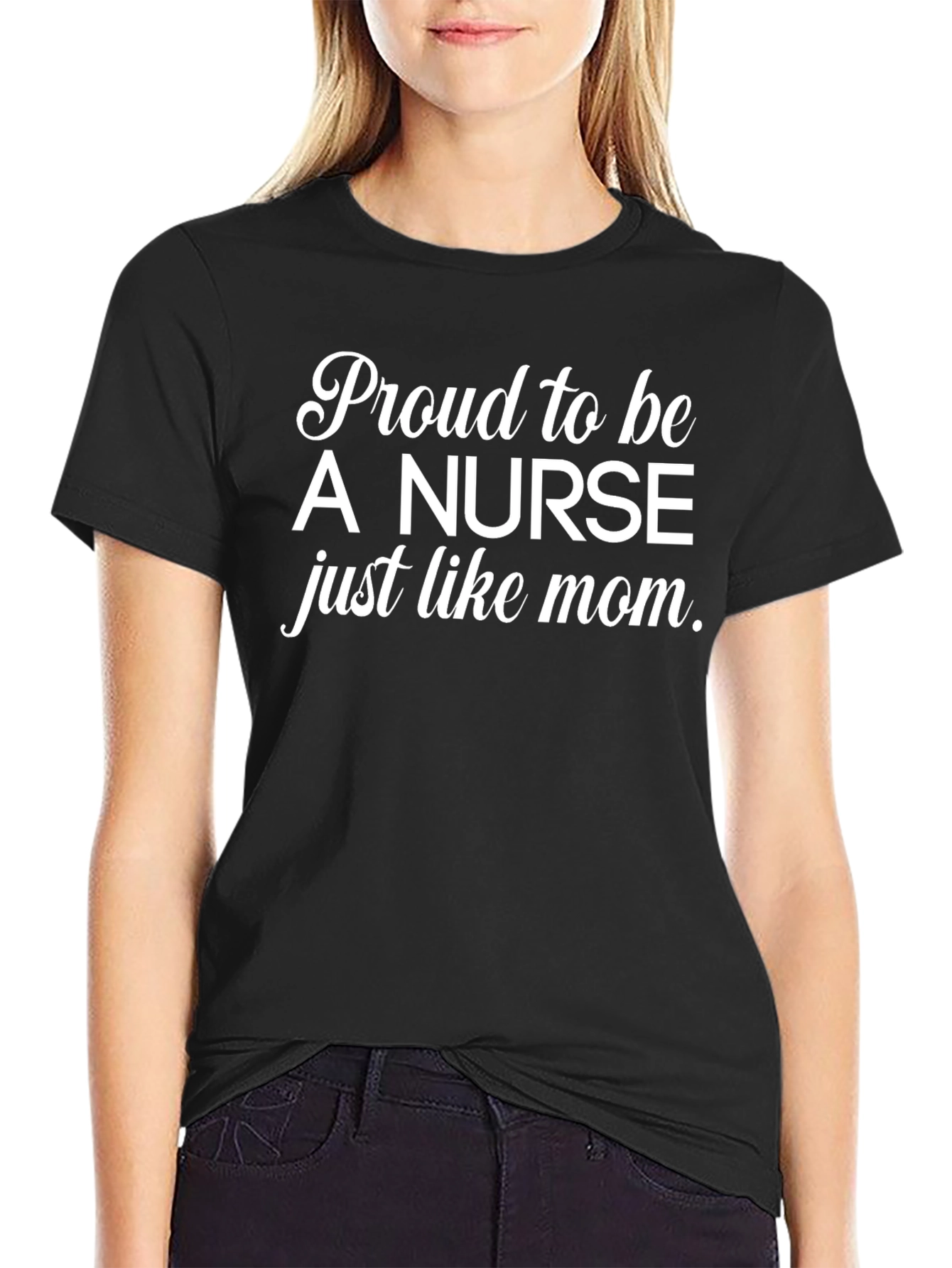 Proud Nurse Like Mom T-Shirt