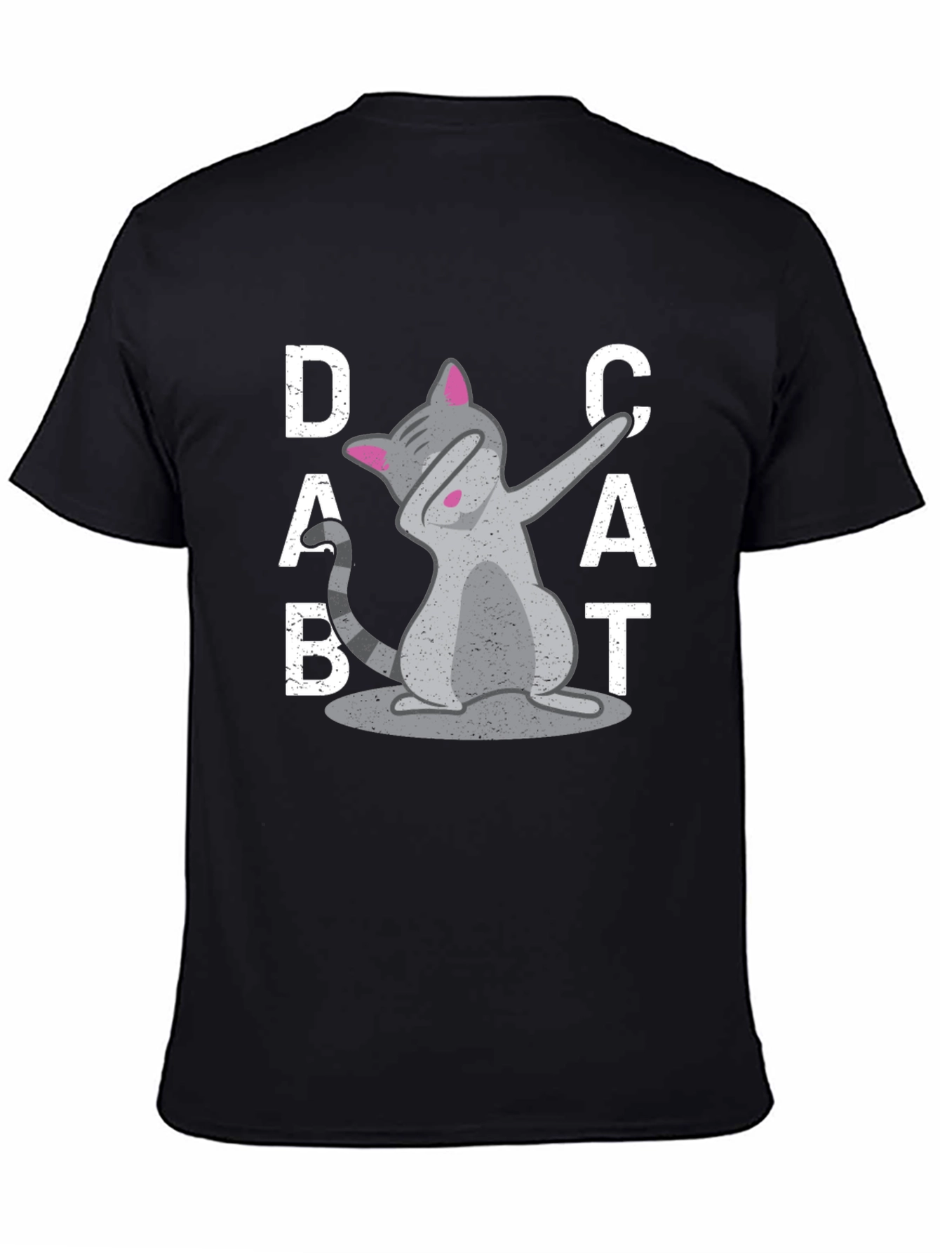 Dab Cat Graphic Tee - Cool Kitten T-Shirt
