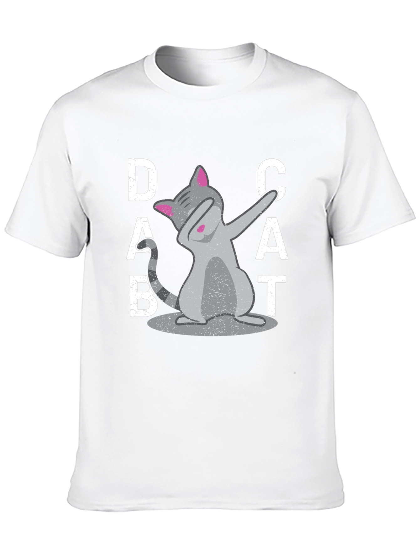 Dab Cat Graphic Tee - Cool Kitten T-Shirt