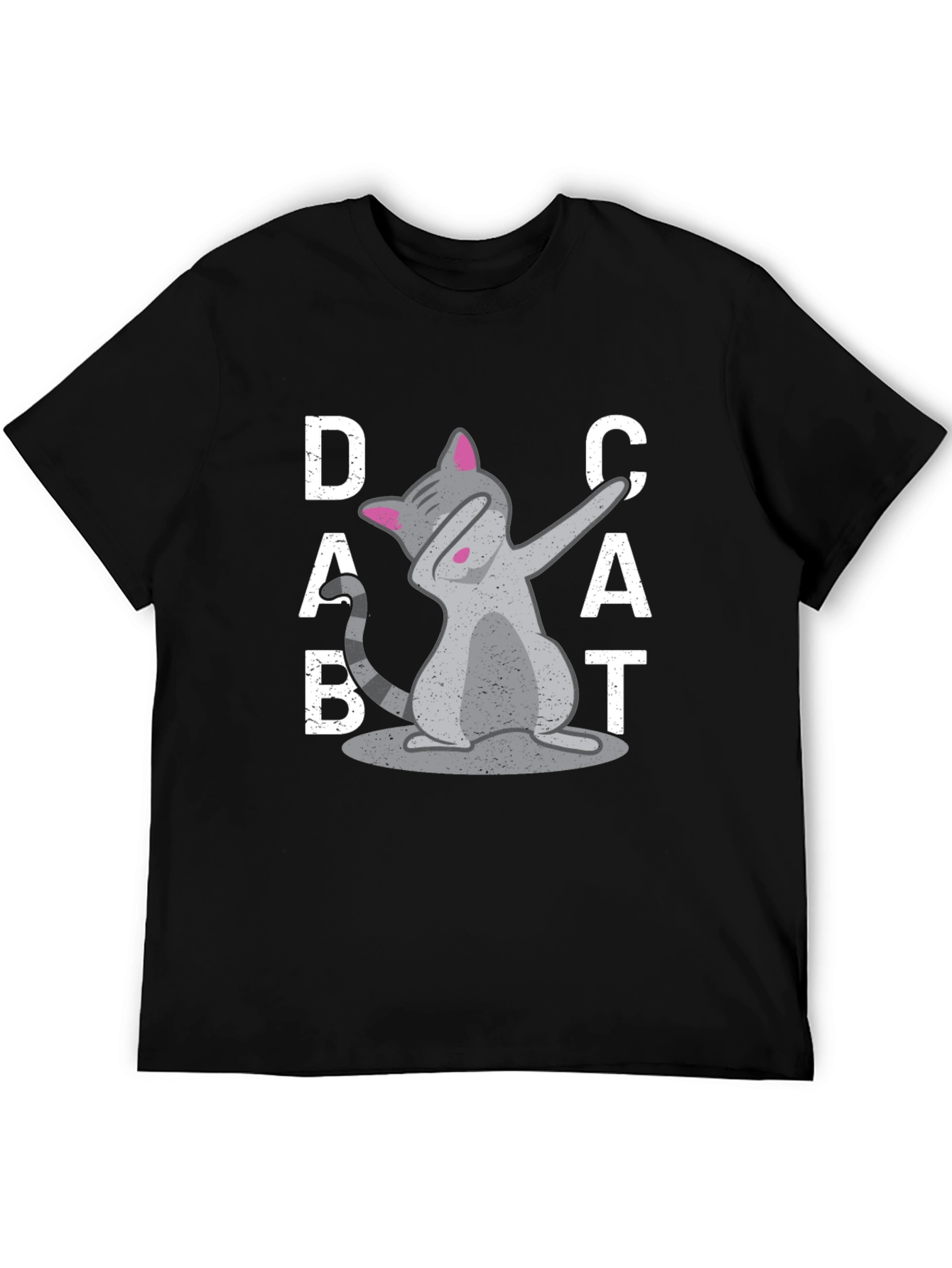 Dab Cat Graphic Tee - Cool Kitten T-Shirt