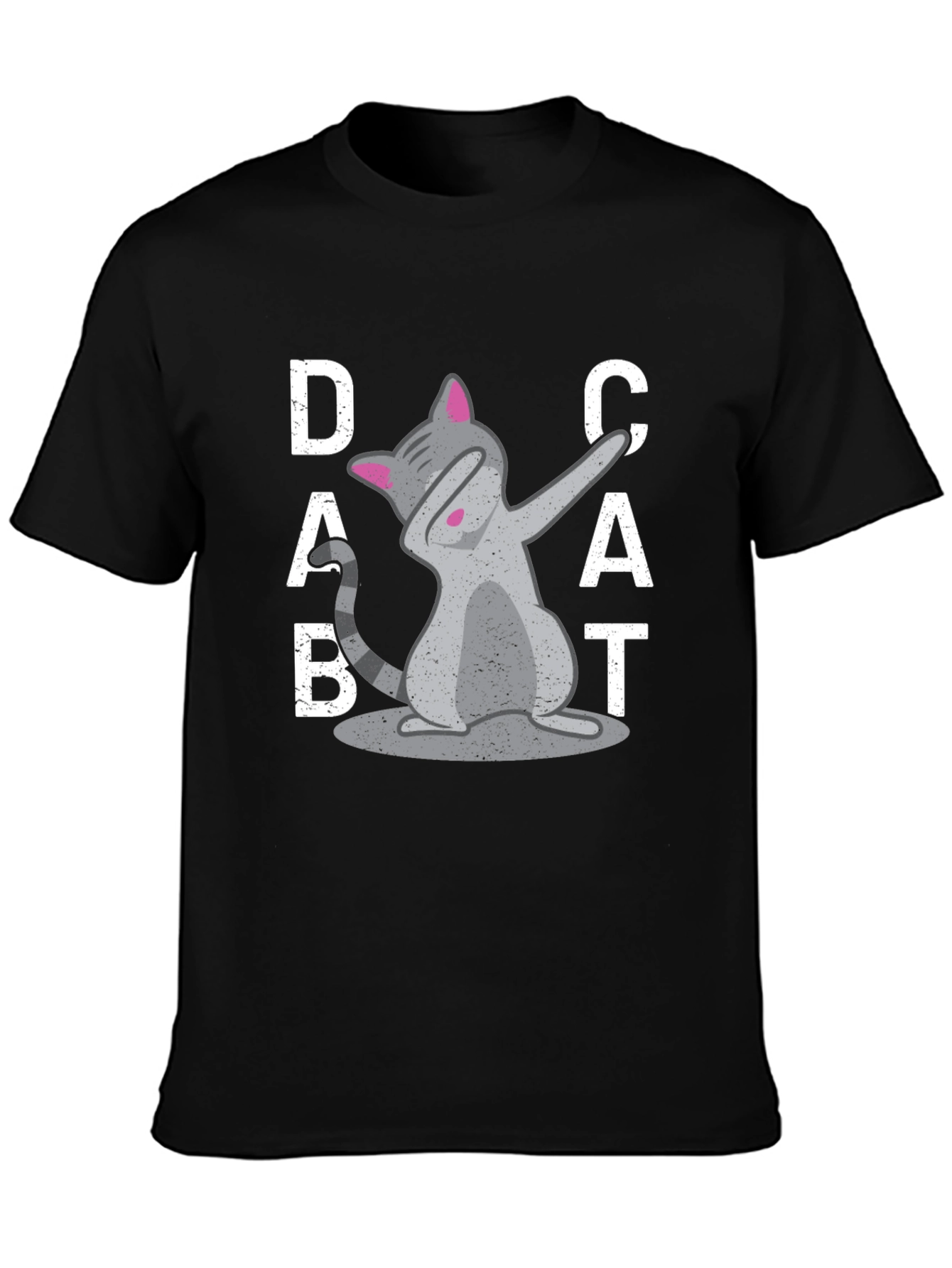 Dab Cat Graphic Tee - Cool Kitten T-Shirt