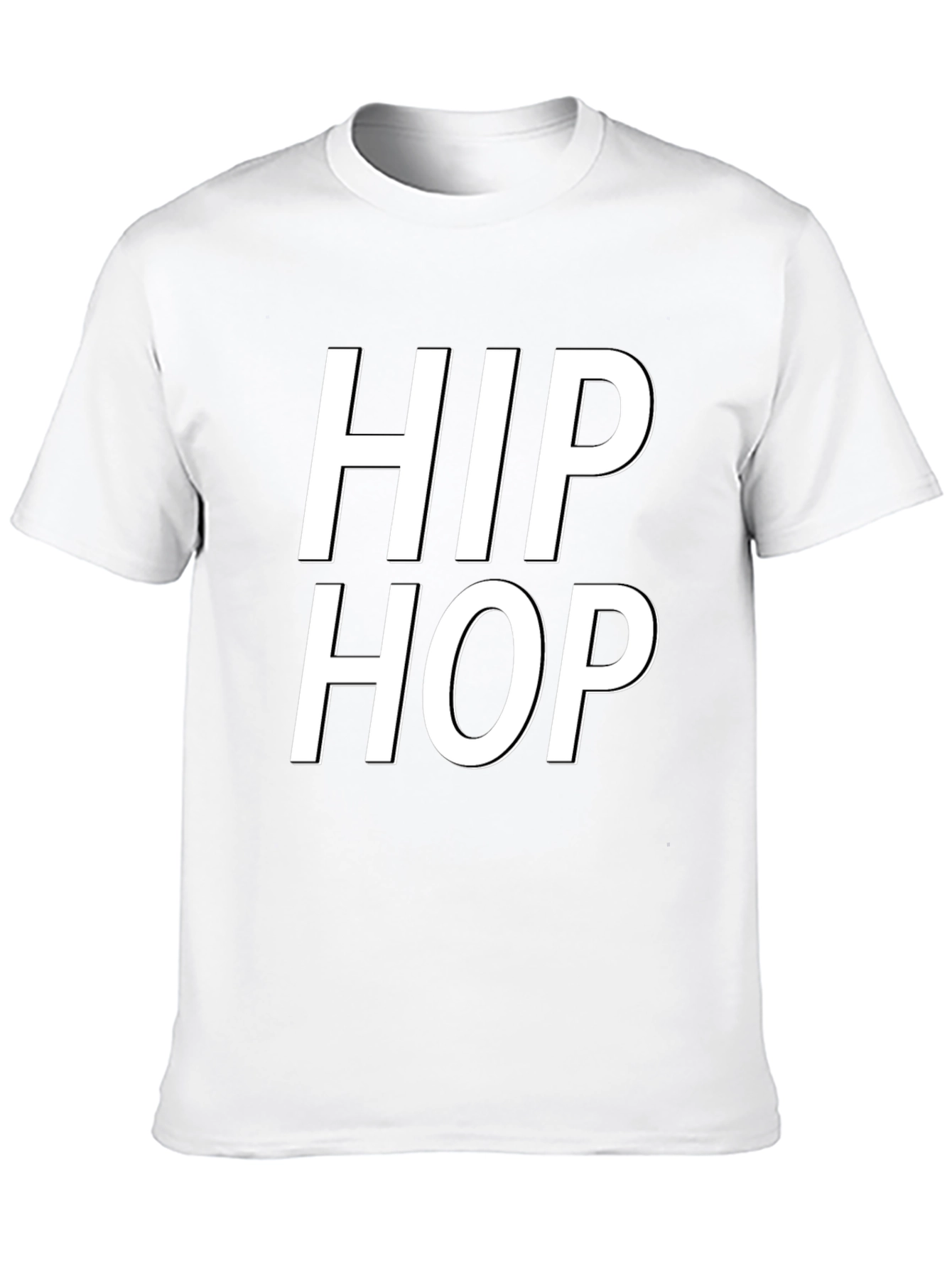 Hip Hop Graphic T-Shirt - Trendy Streetwear