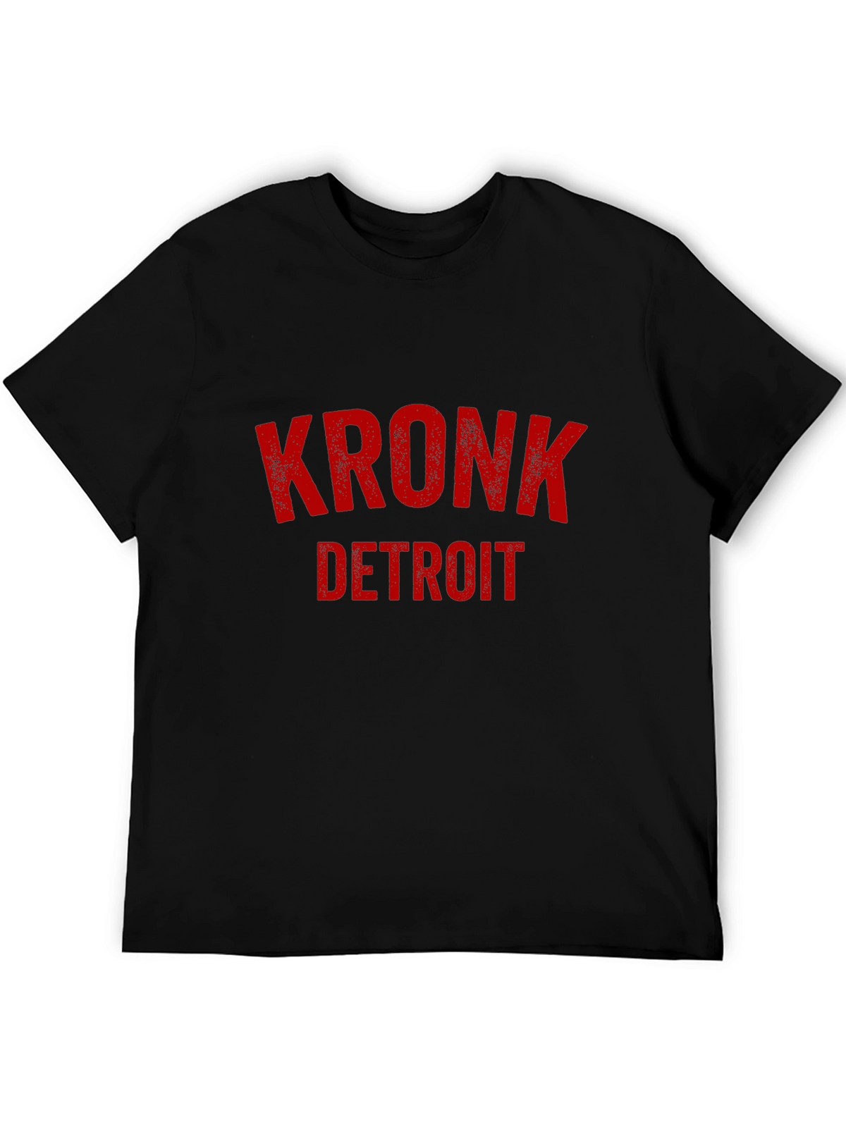 KRONK Detroit Black Graphic T-Shirt