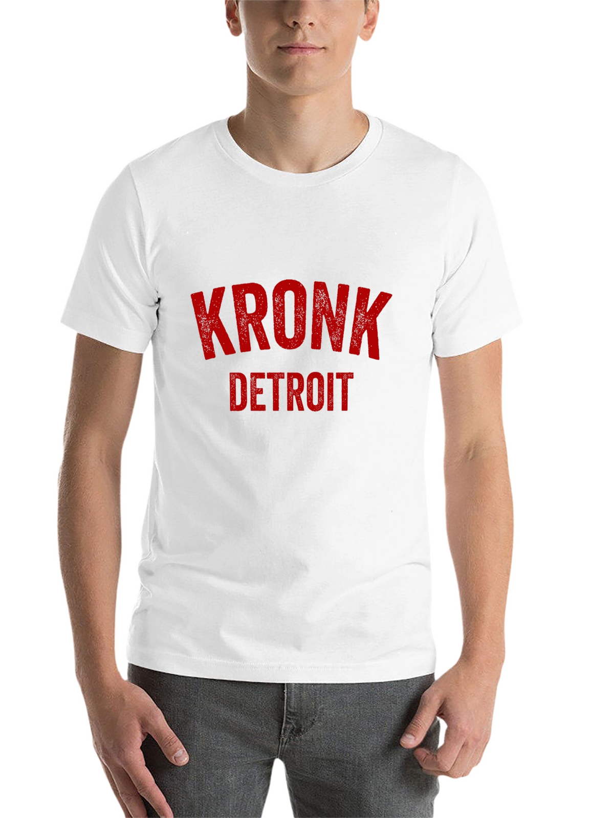 KRONK Detroit Black Graphic T-Shirt