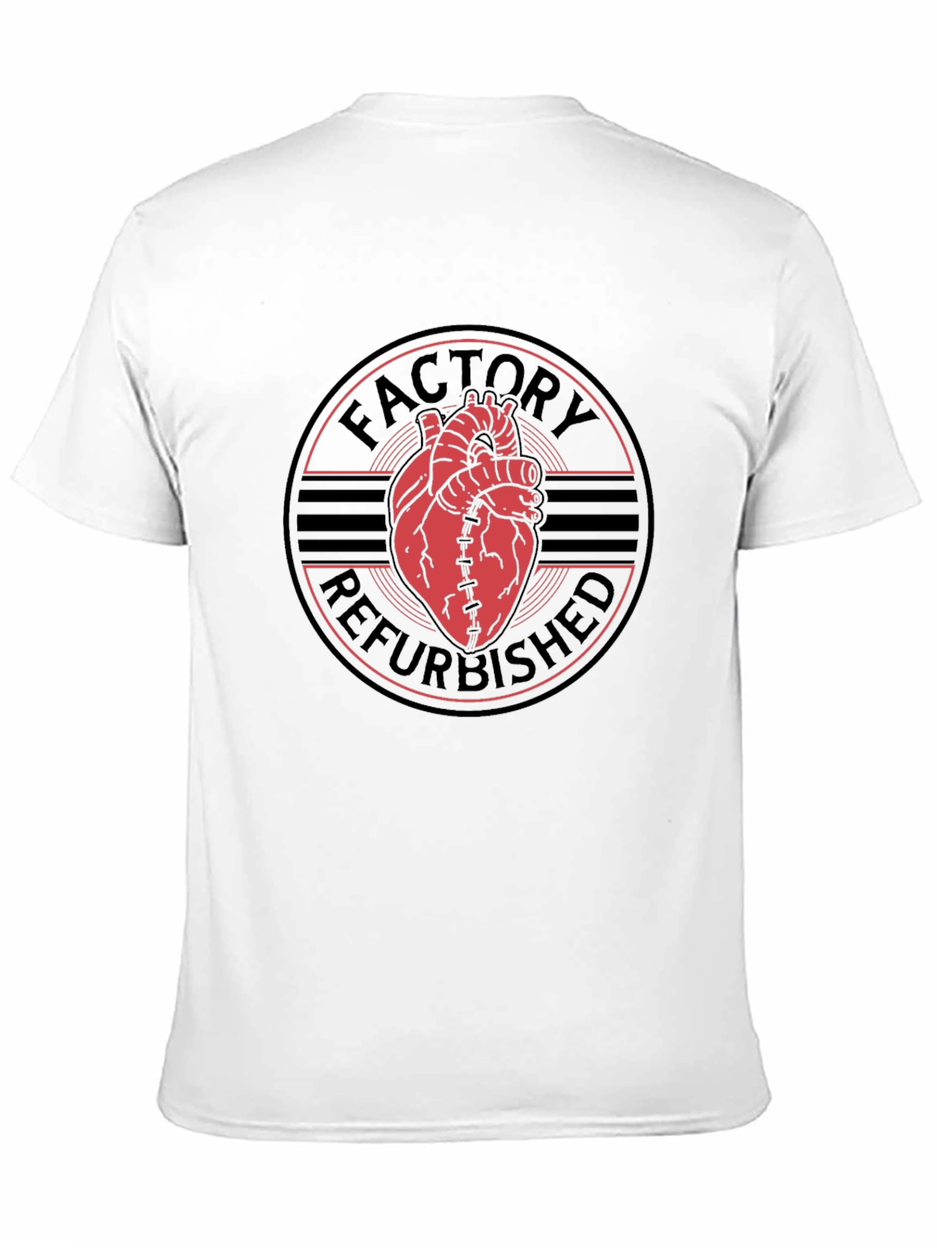 Factory Refurbished Heart Graphic T-Shirt