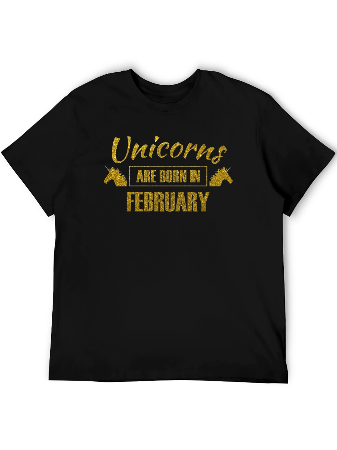 Unicorns Born in February T-Shirt