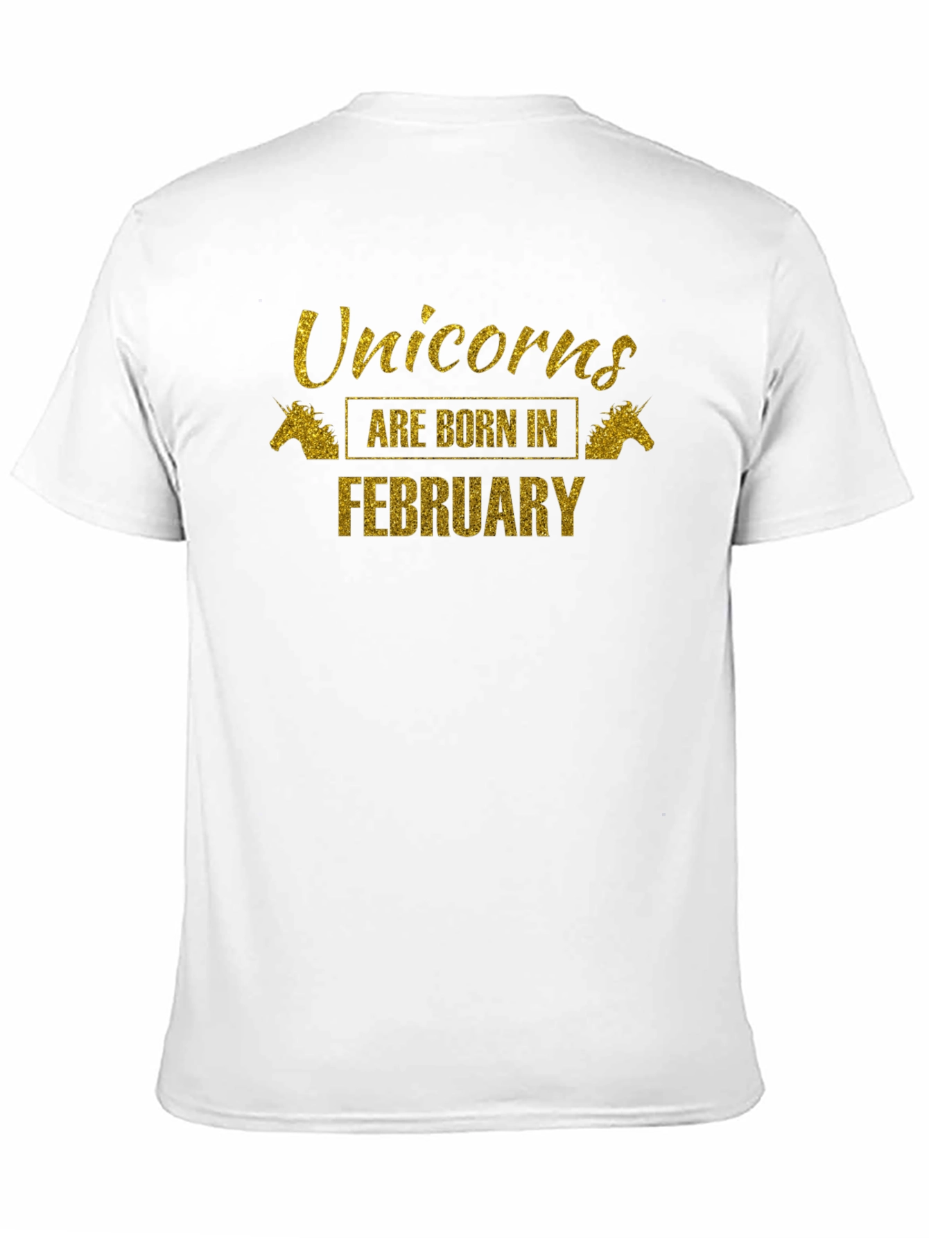 Unicorns Born in February T-Shirt