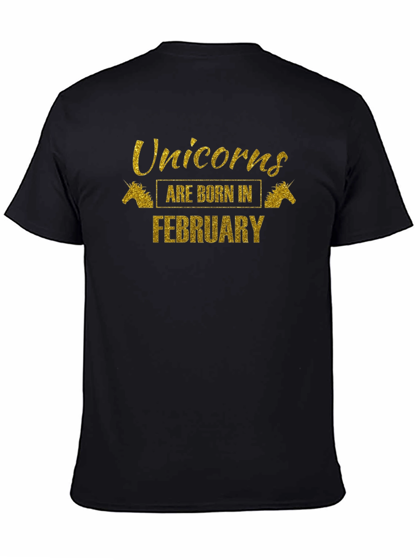 Unicorns Born in February T-Shirt