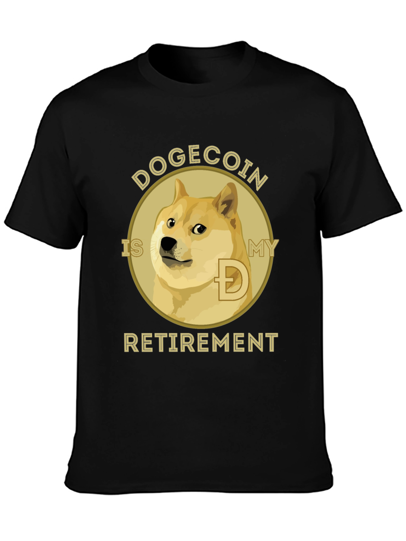 Dogecoin Retirement T-Shirt - Crypto Investor Tee