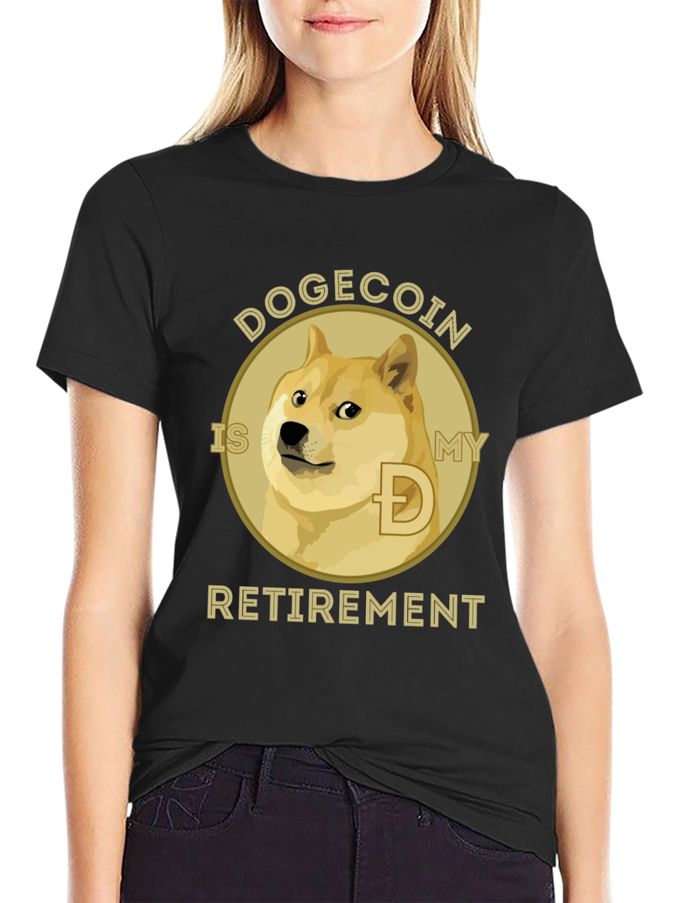 Dogecoin Retirement T-Shirt - Crypto Investor Tee