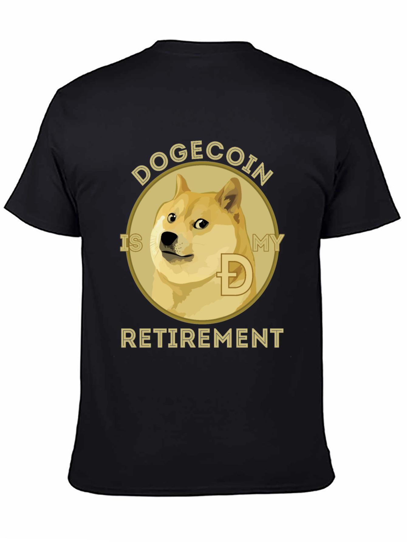 Dogecoin Retirement T-Shirt - Crypto Investor Tee