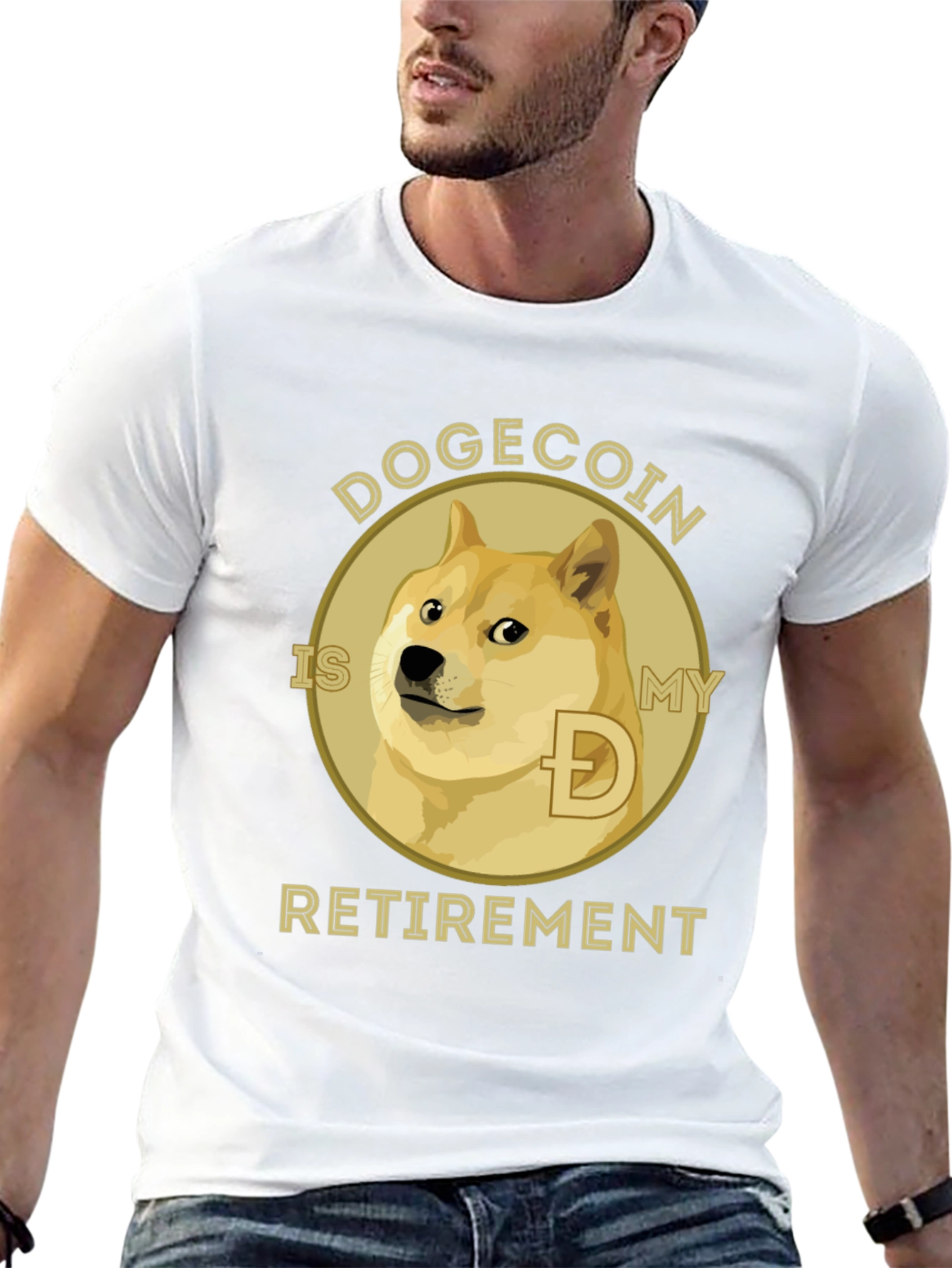 Dogecoin Retirement T-Shirt - Crypto Investor Tee
