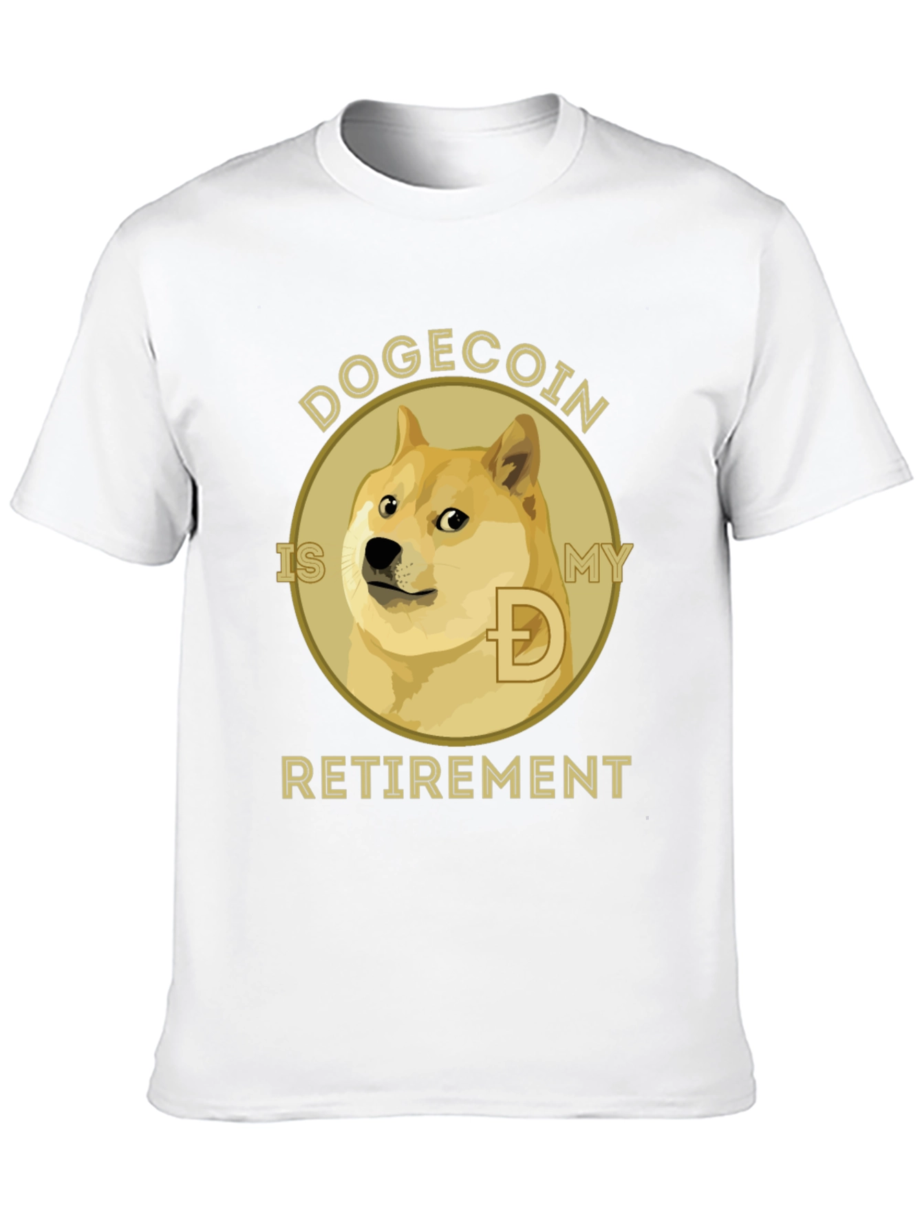 Dogecoin Retirement T-Shirt - Crypto Investor Tee