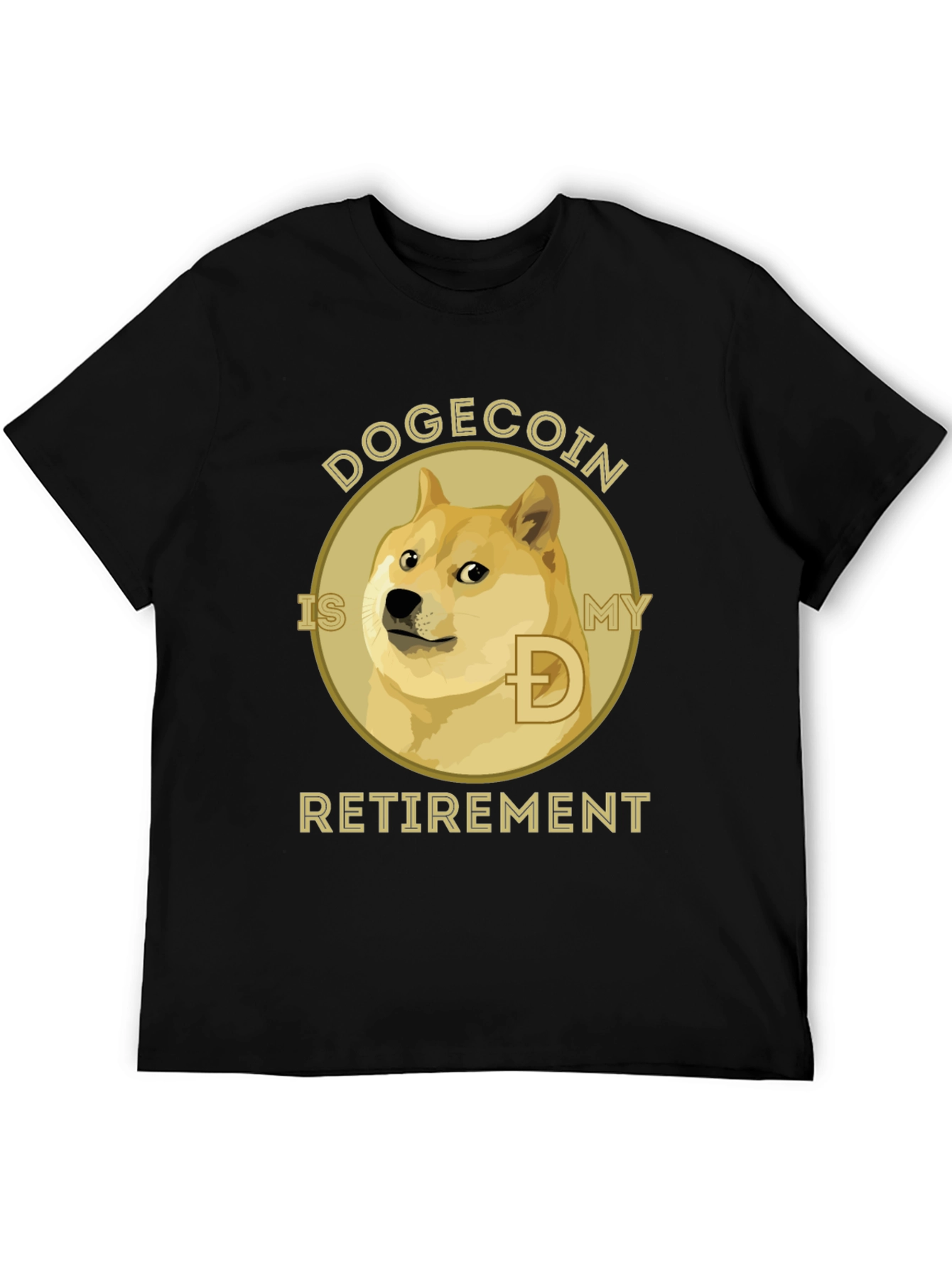Dogecoin Retirement T-Shirt - Crypto Investor Tee