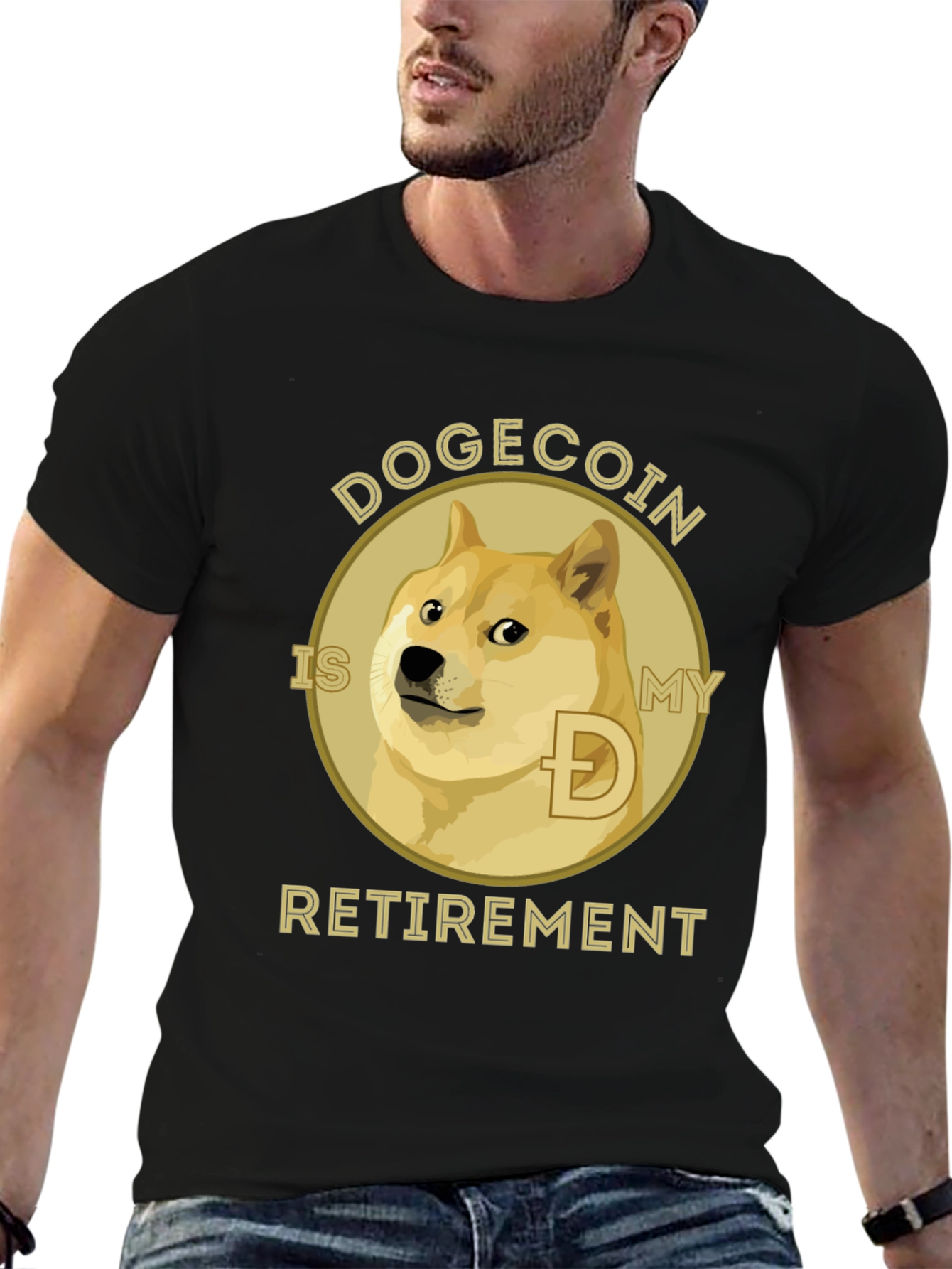Dogecoin Retirement T-Shirt - Crypto Investor Tee