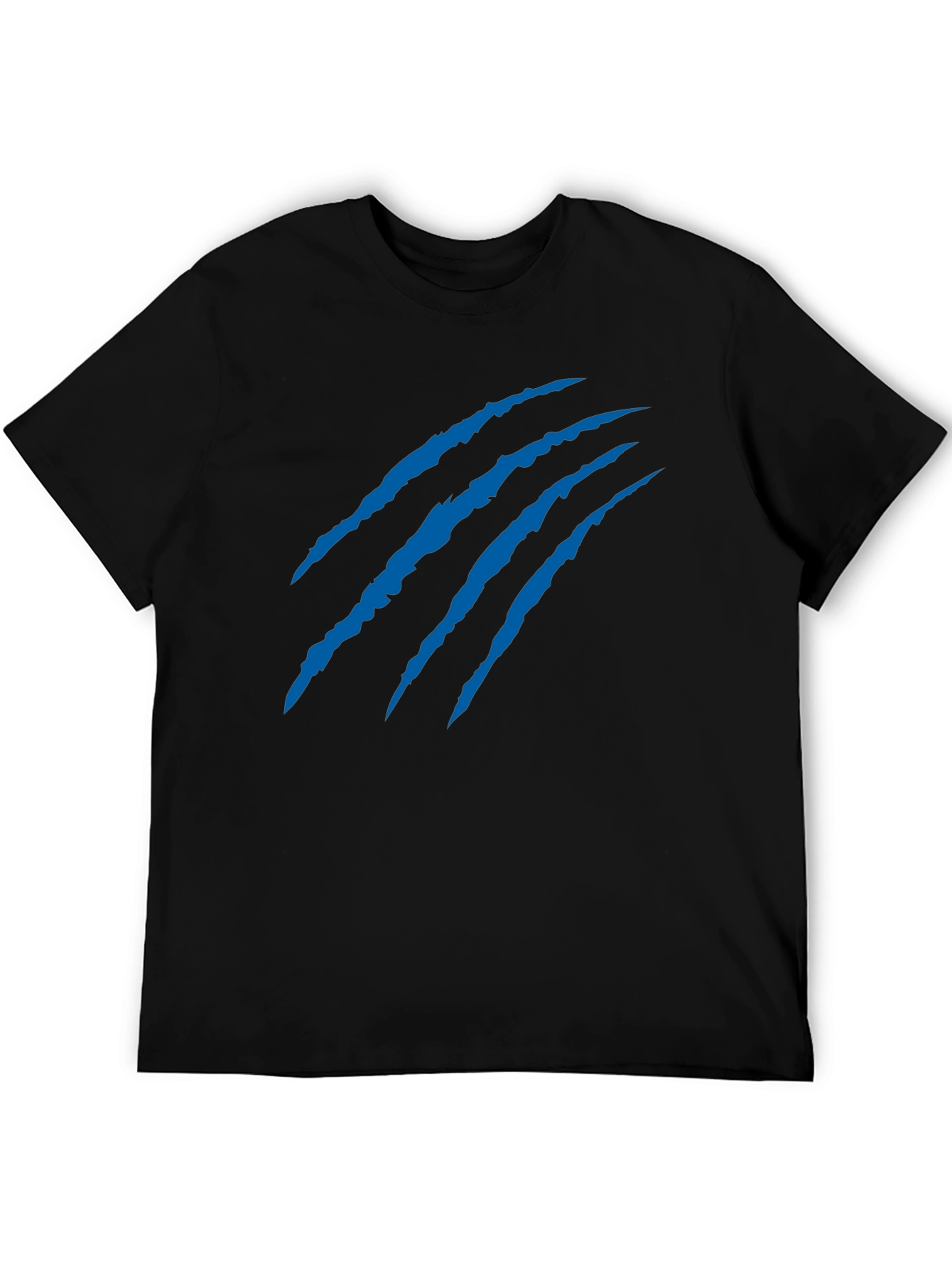 Mens Black Claw Mark Graphic Tee