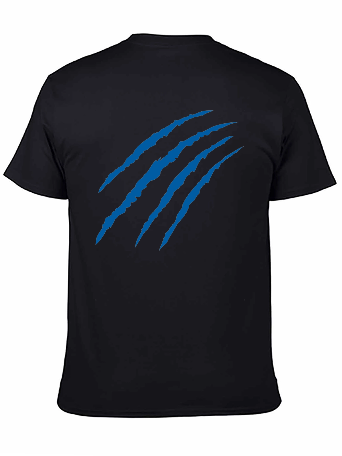 Mens Black Claw Mark Graphic Tee