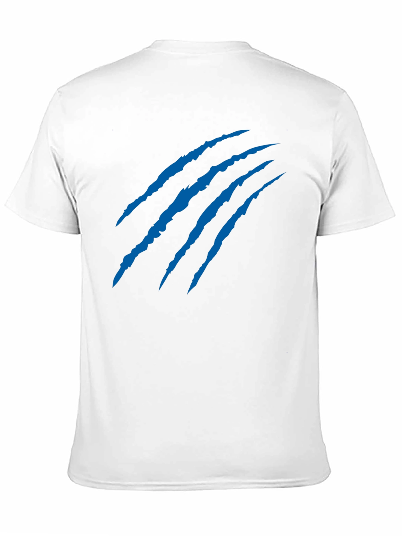 Mens Black Claw Mark Graphic Tee