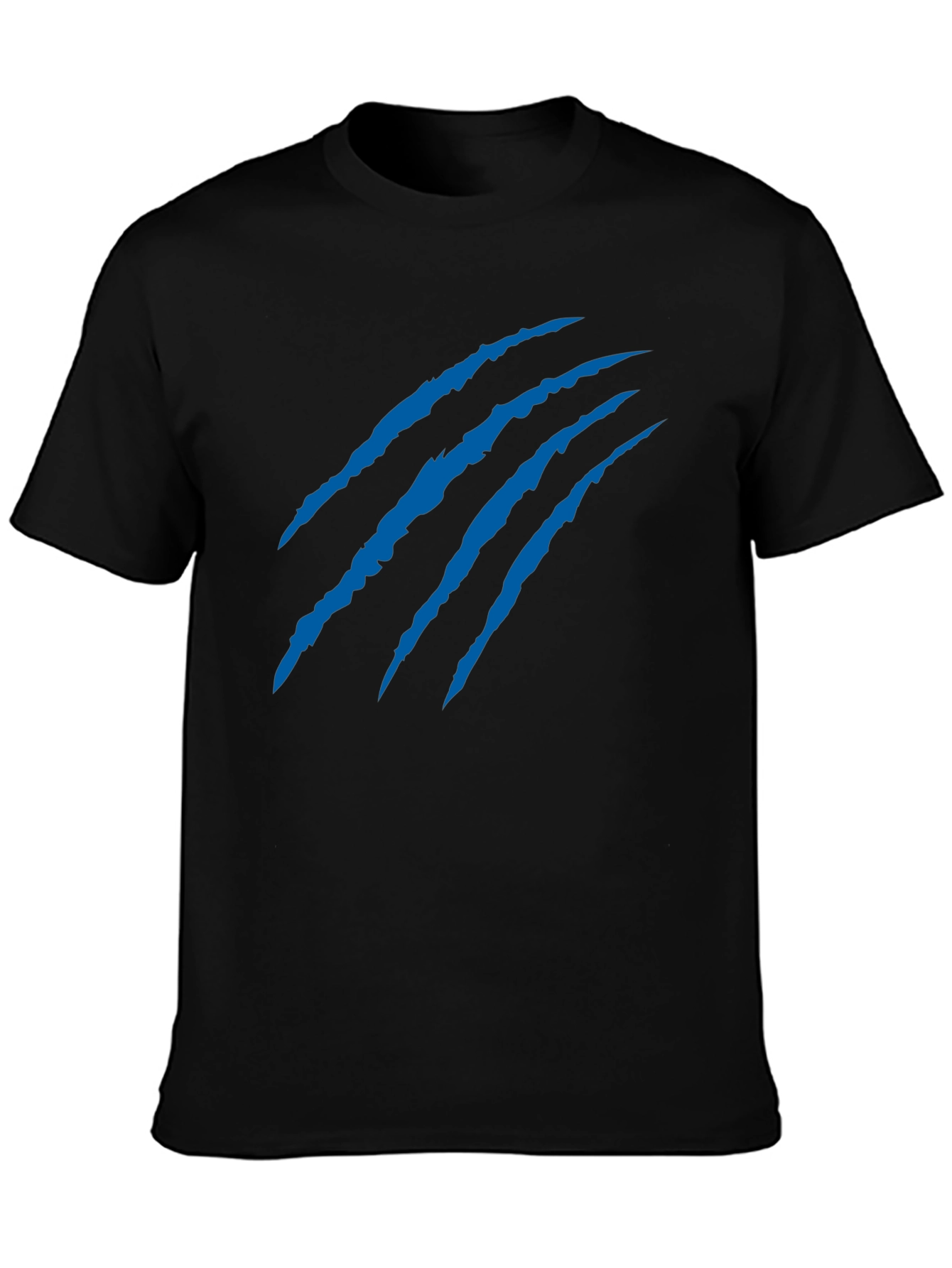 Mens Black Claw Mark Graphic Tee