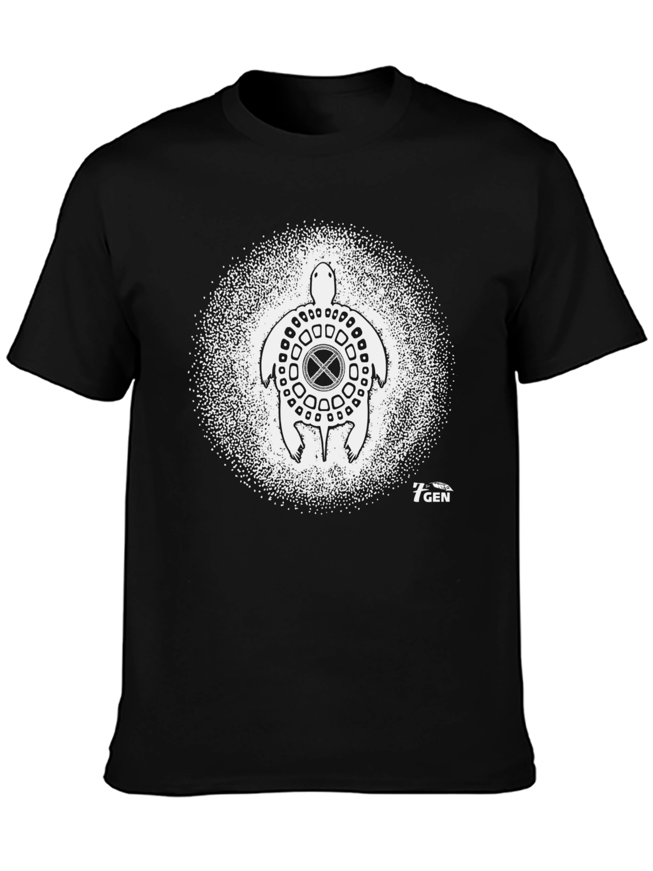 Black Turtle Graphic Tee - 7GEN