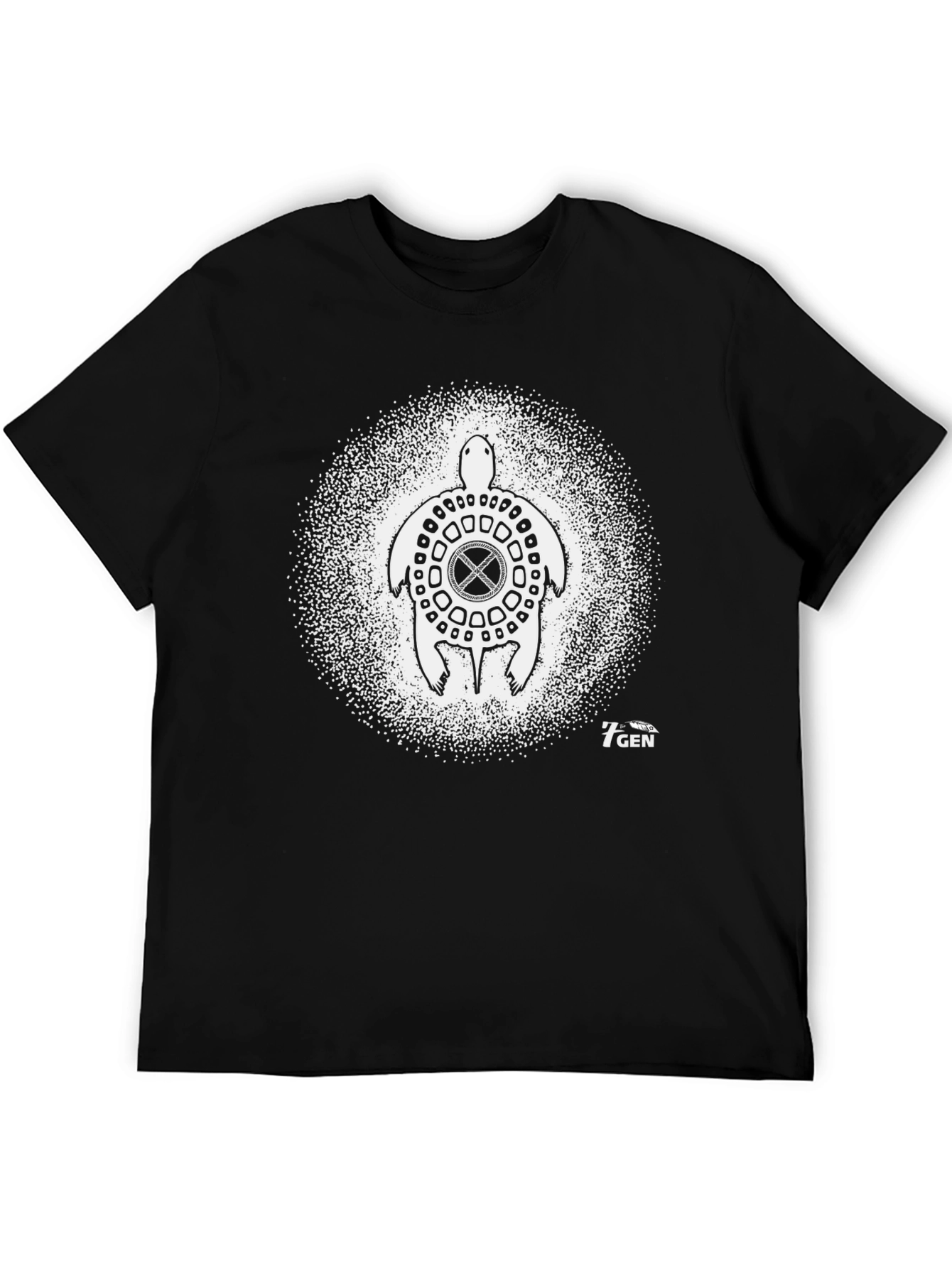 Black Turtle Graphic Tee - 7GEN