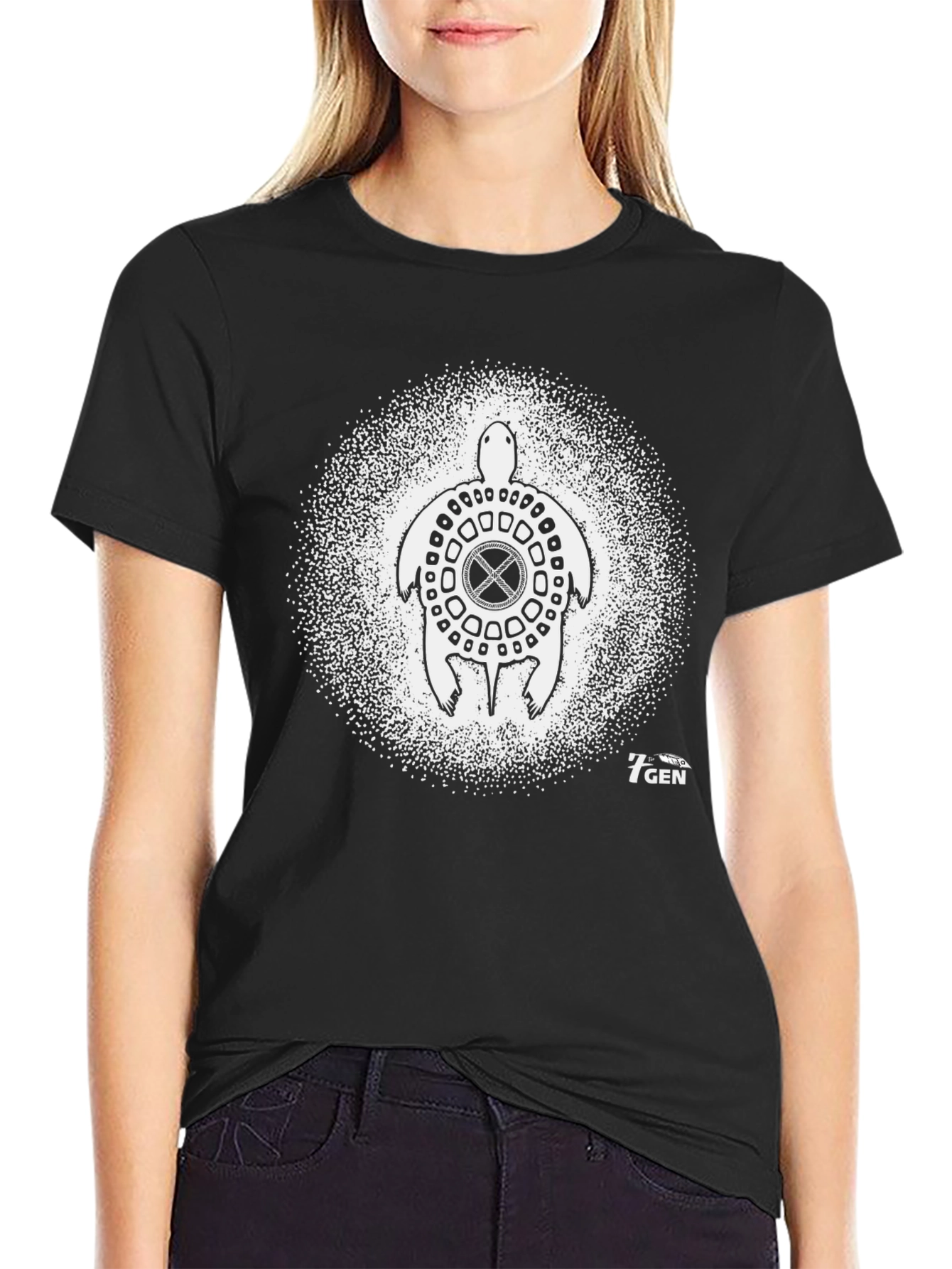 Black Turtle Graphic Tee - 7GEN
