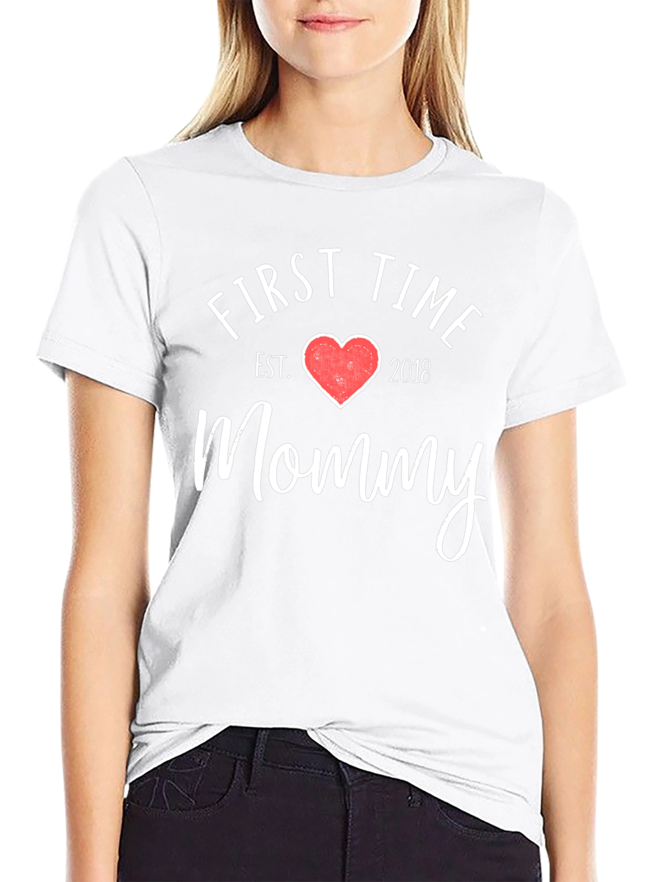 First Time Mommy T-Shirt - Est. 2018