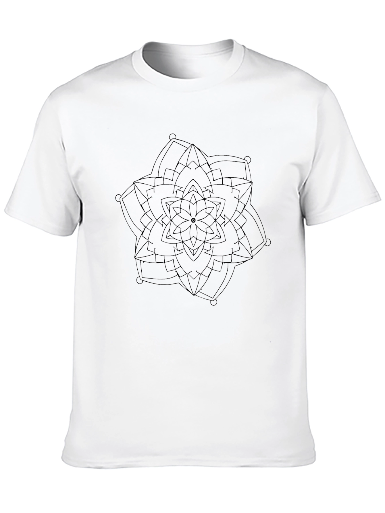 Black Mandala Graphic Tee