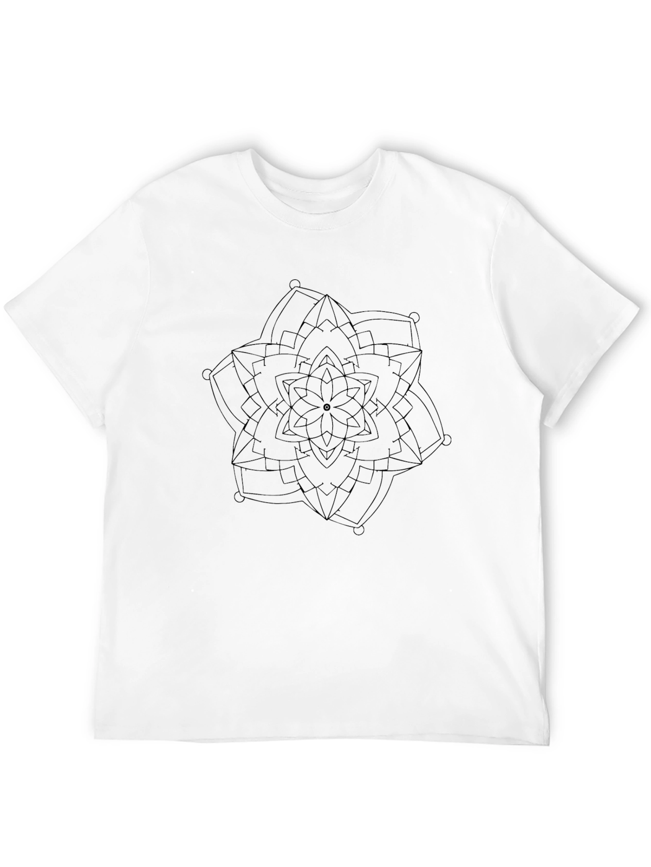 Black Mandala Graphic Tee