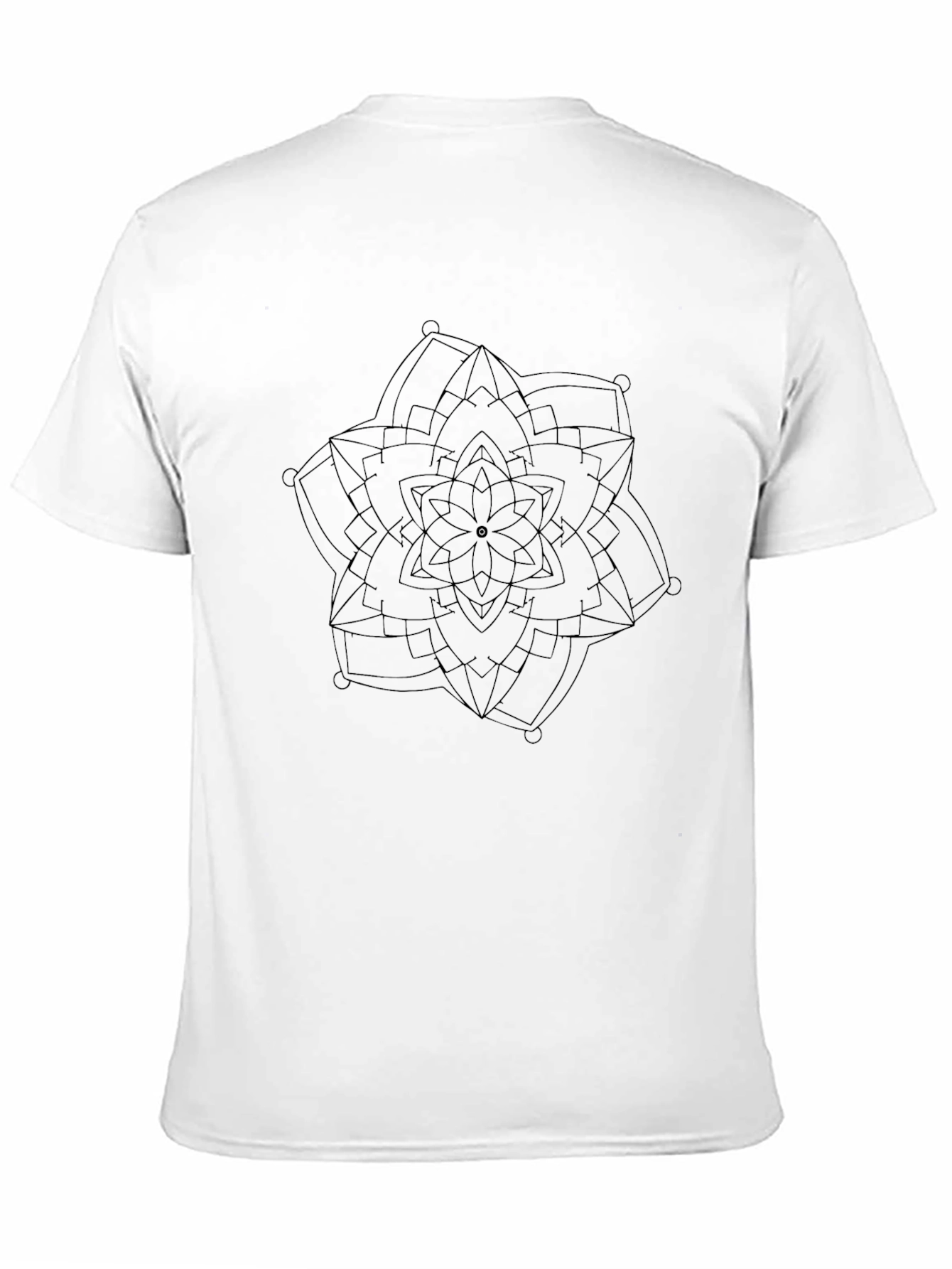 Black Mandala Graphic Tee