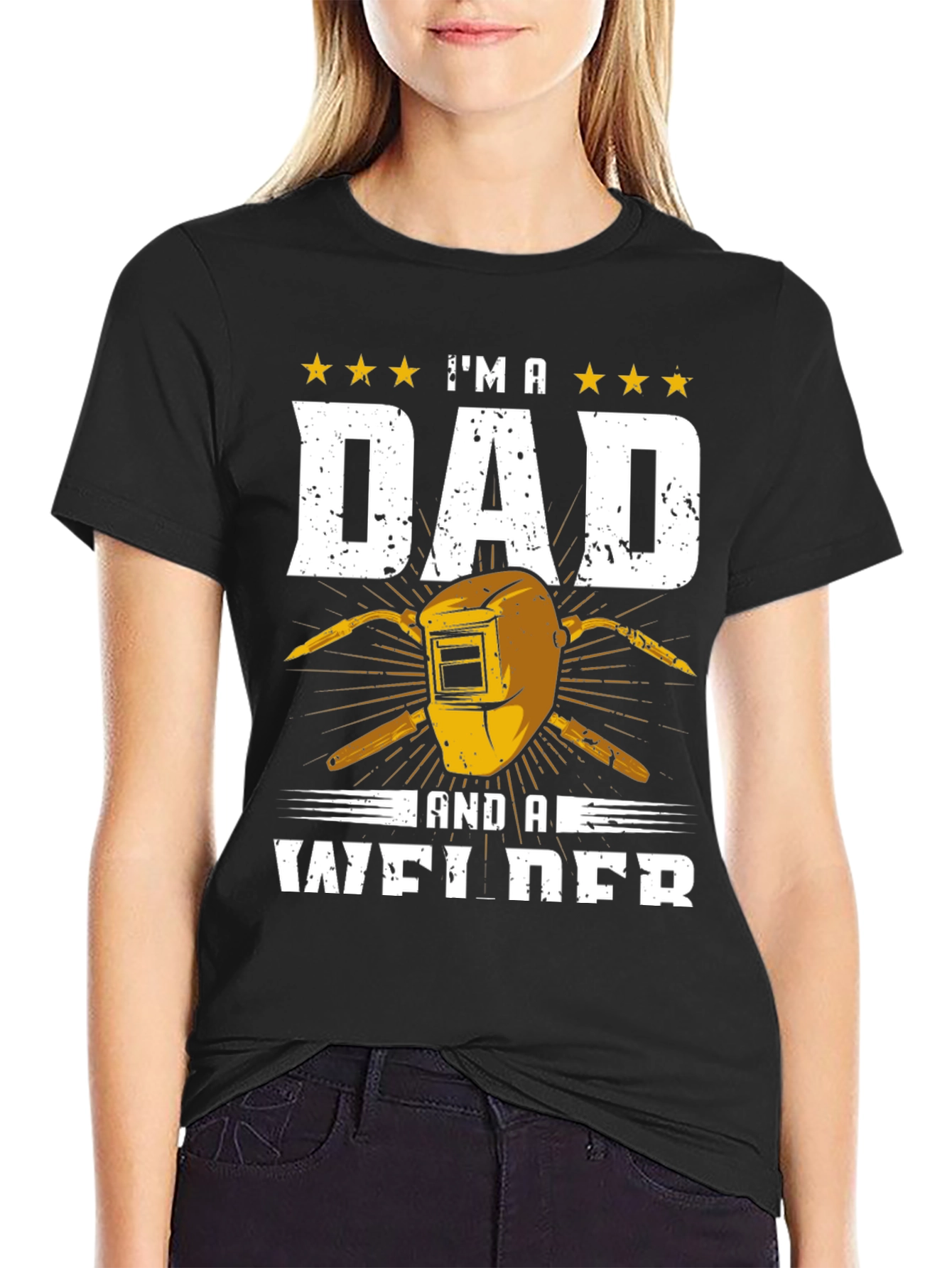 Im a Dad and a Welder T-Shirt